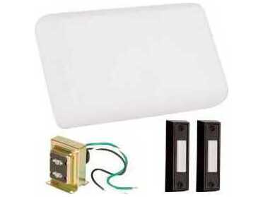 Craftmade Chimes Kit with 1-Transformer, 1-Chime and 2-Black Buttons