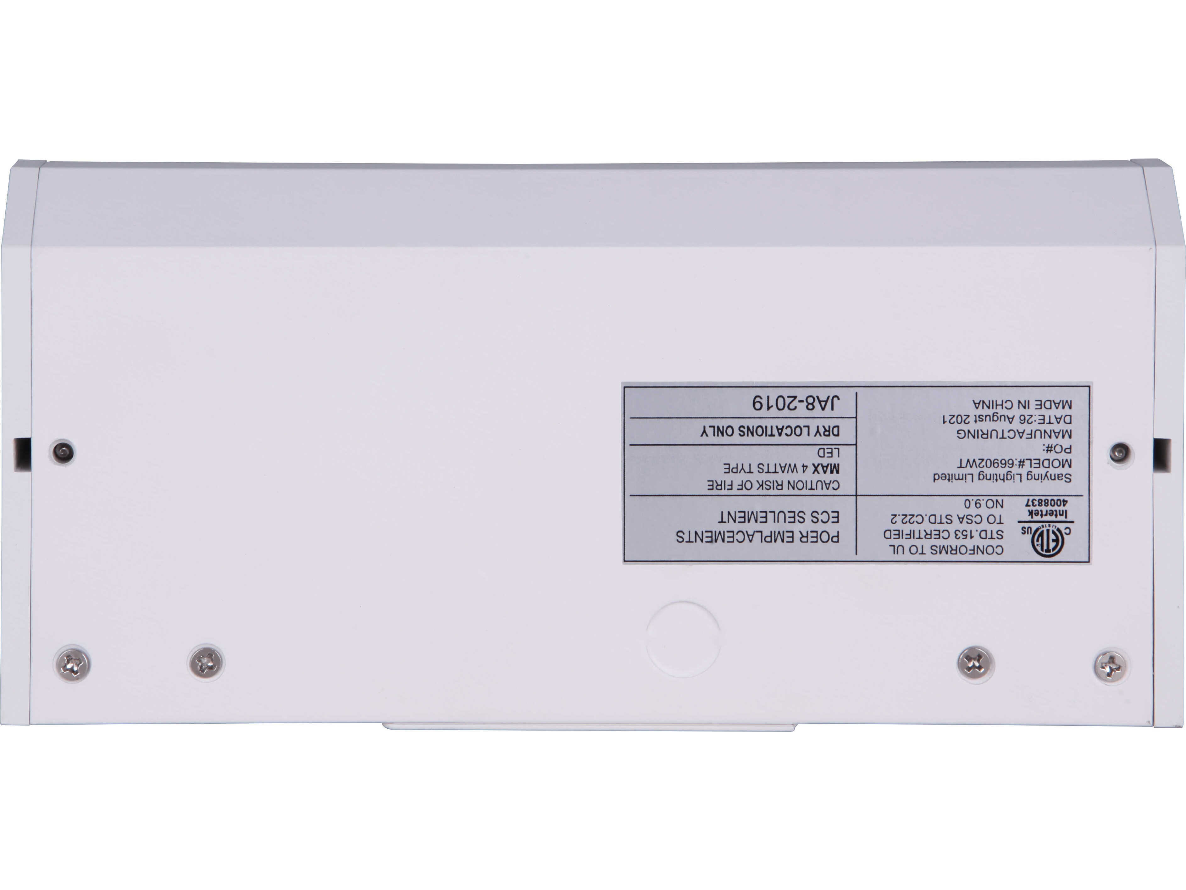 Craftmade White 3000K LED Under Cabinet Light