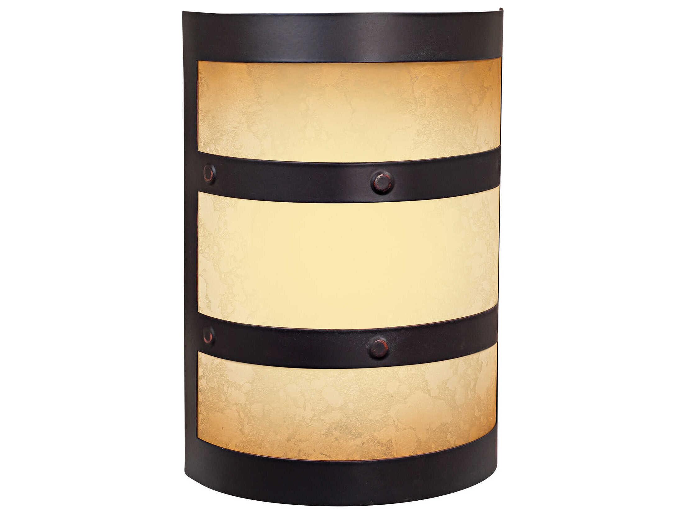 Craftmade Illuminated Oiled Bronze Half Cylinder Lighted Chime