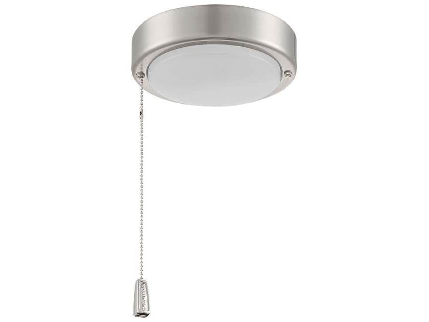 Craftmade Fan Brushed Nickel 1 - Light LED Fan Light Kit