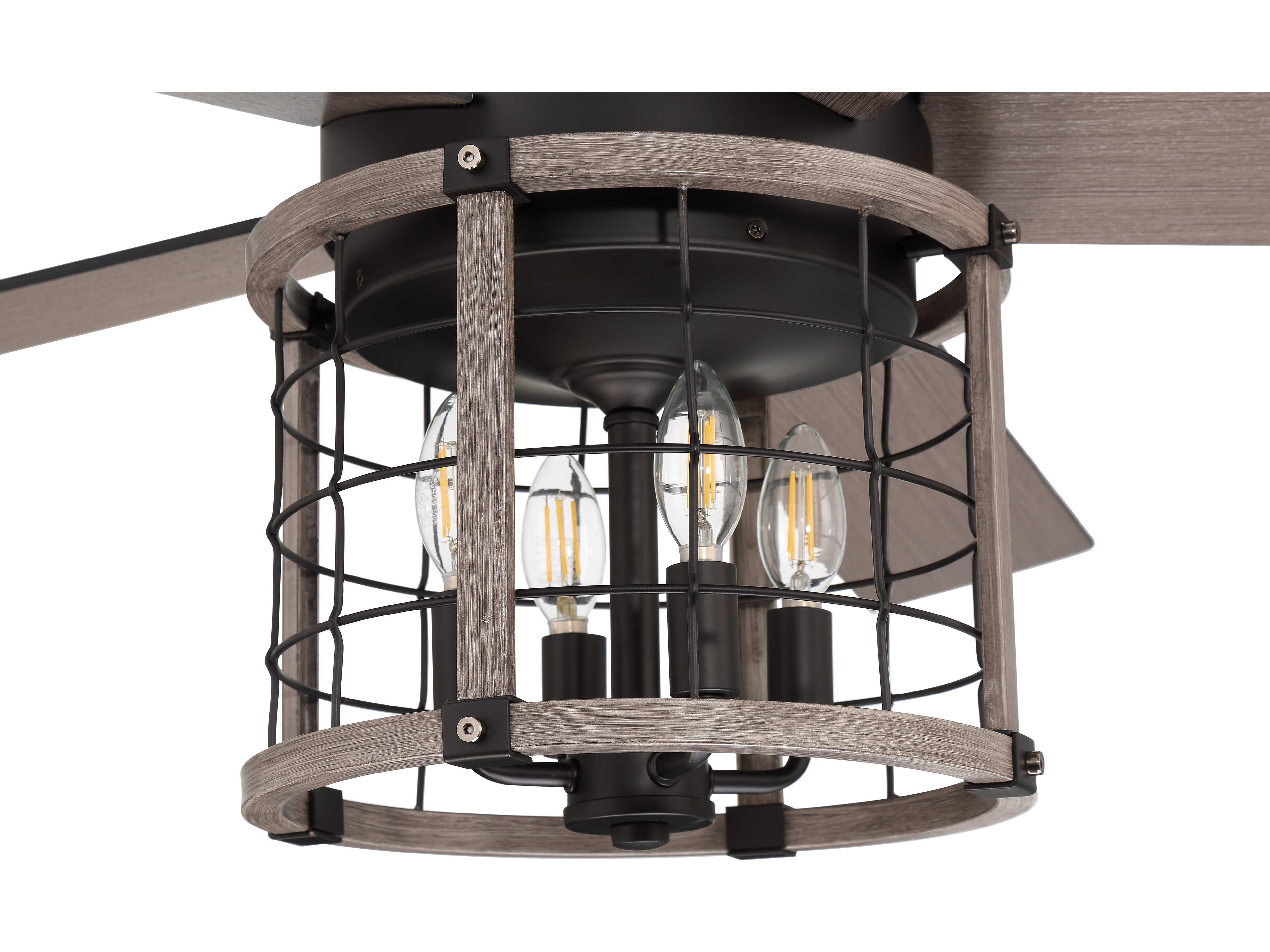 Craftmade Nicolas 4 - Light 56" LED Ceiling Fan