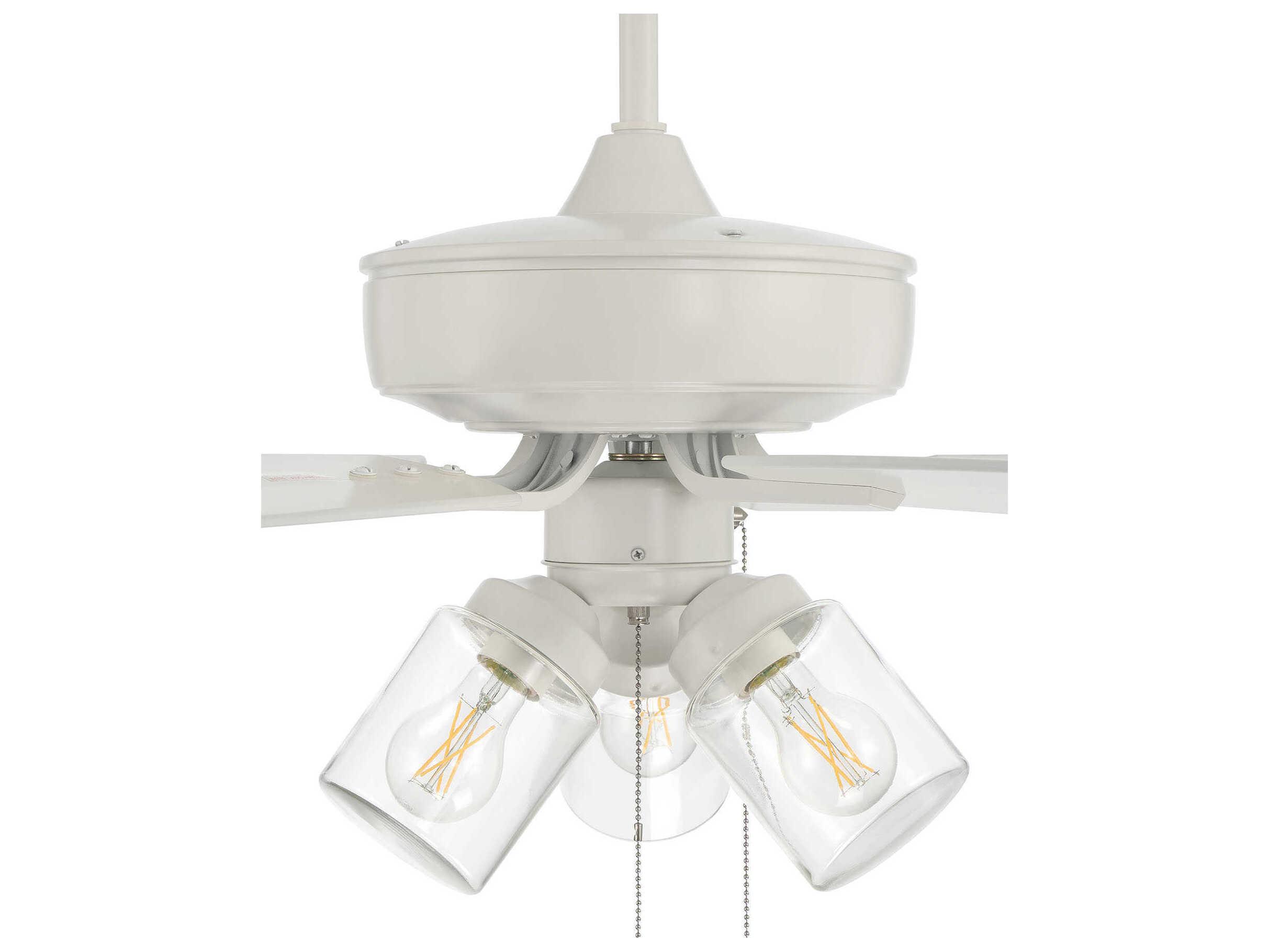 Craftmade Pro Plus 3 - Light 52" LED Outdoor Ceiling Fan