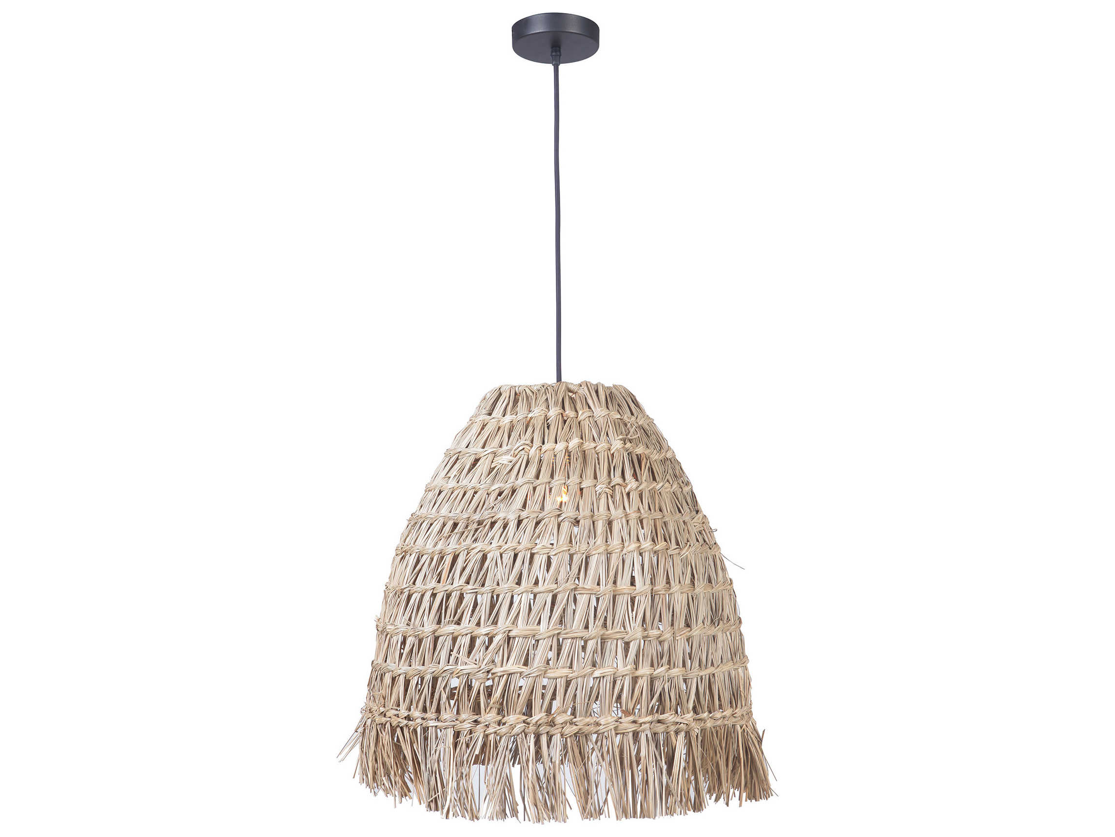 Craftmade 1-Light Espresso Black Empire Pendant