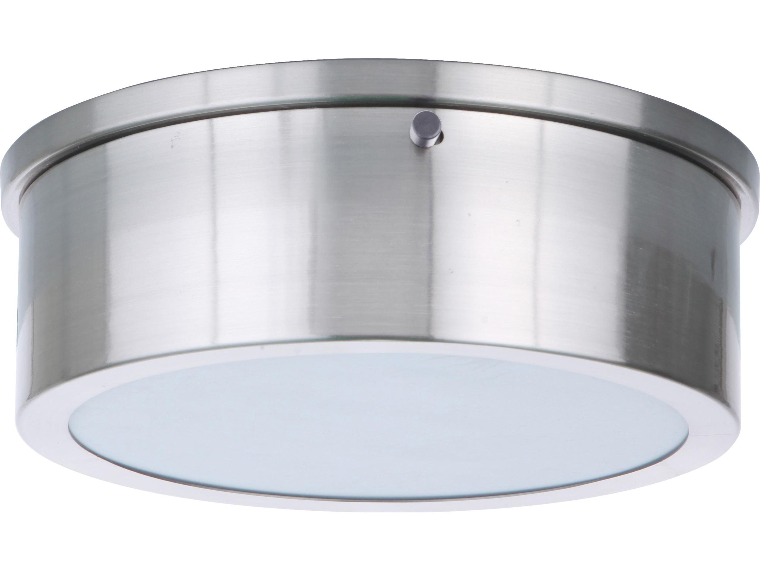 Craftmade Fenn Brushed Polished Nickel LED Drum Flush Mount