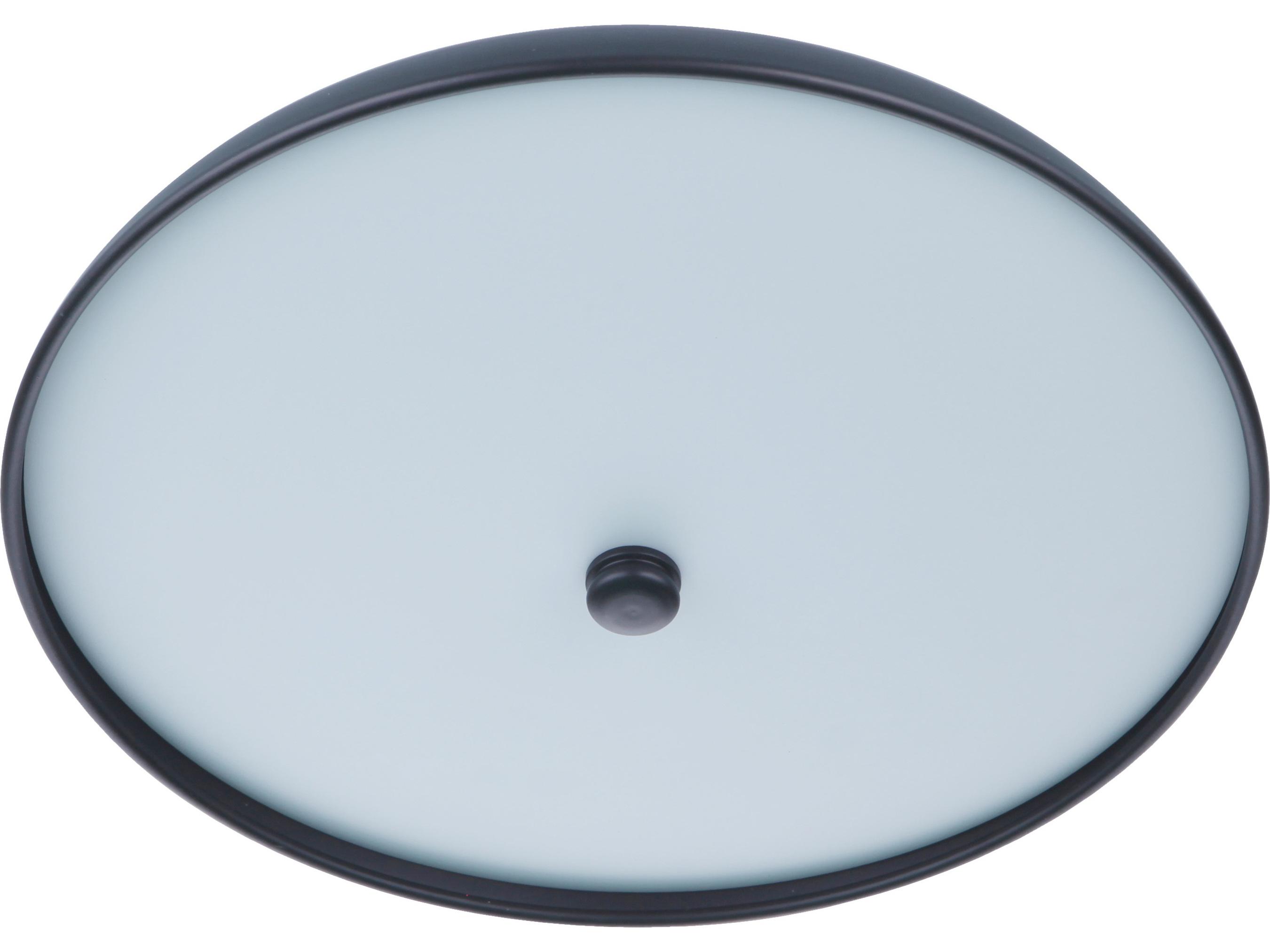 Craftmade Soul Flat Black LED Dome Flush Mount