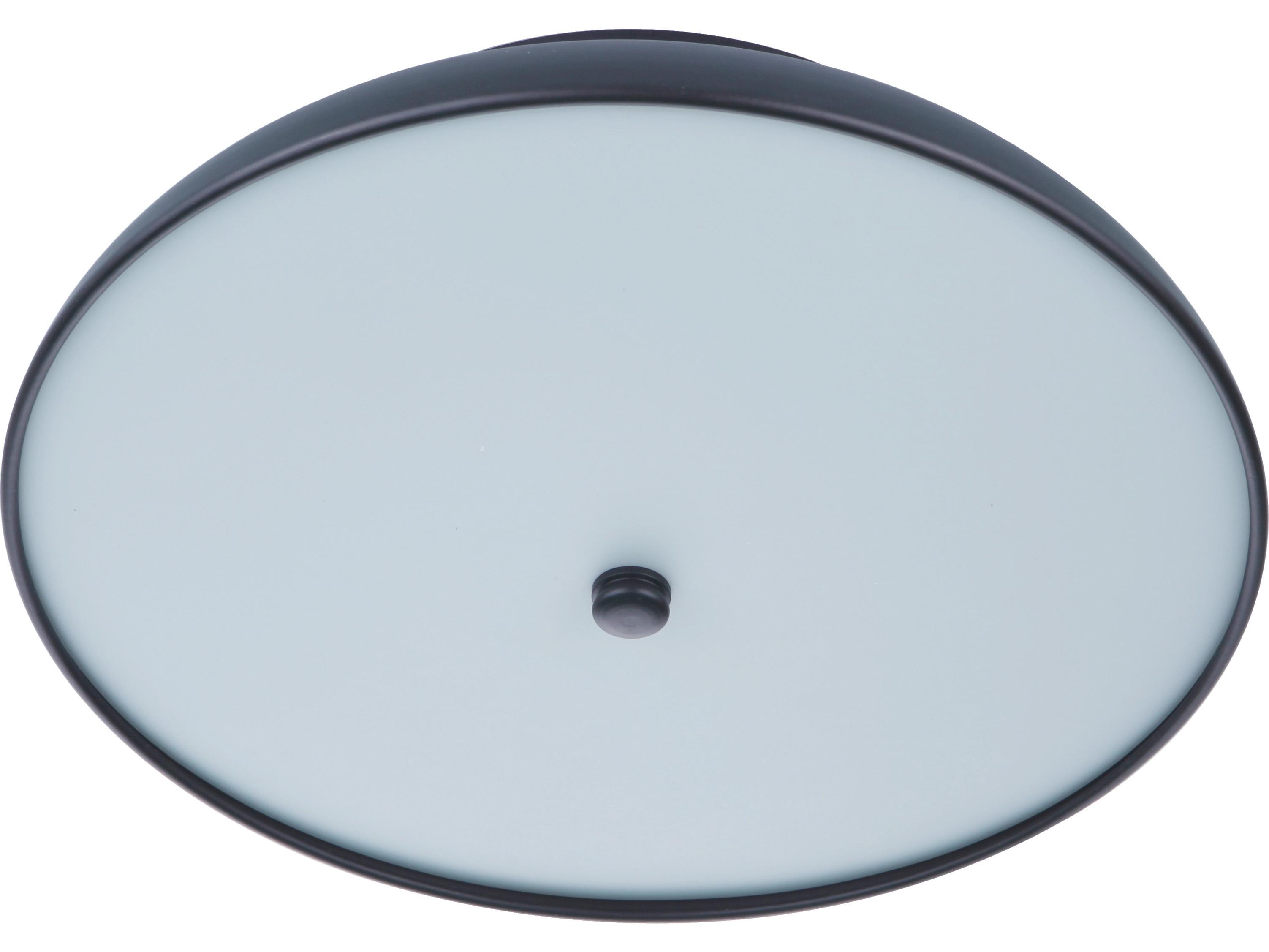 Craftmade Soul Flat Black LED Dome Flush Mount