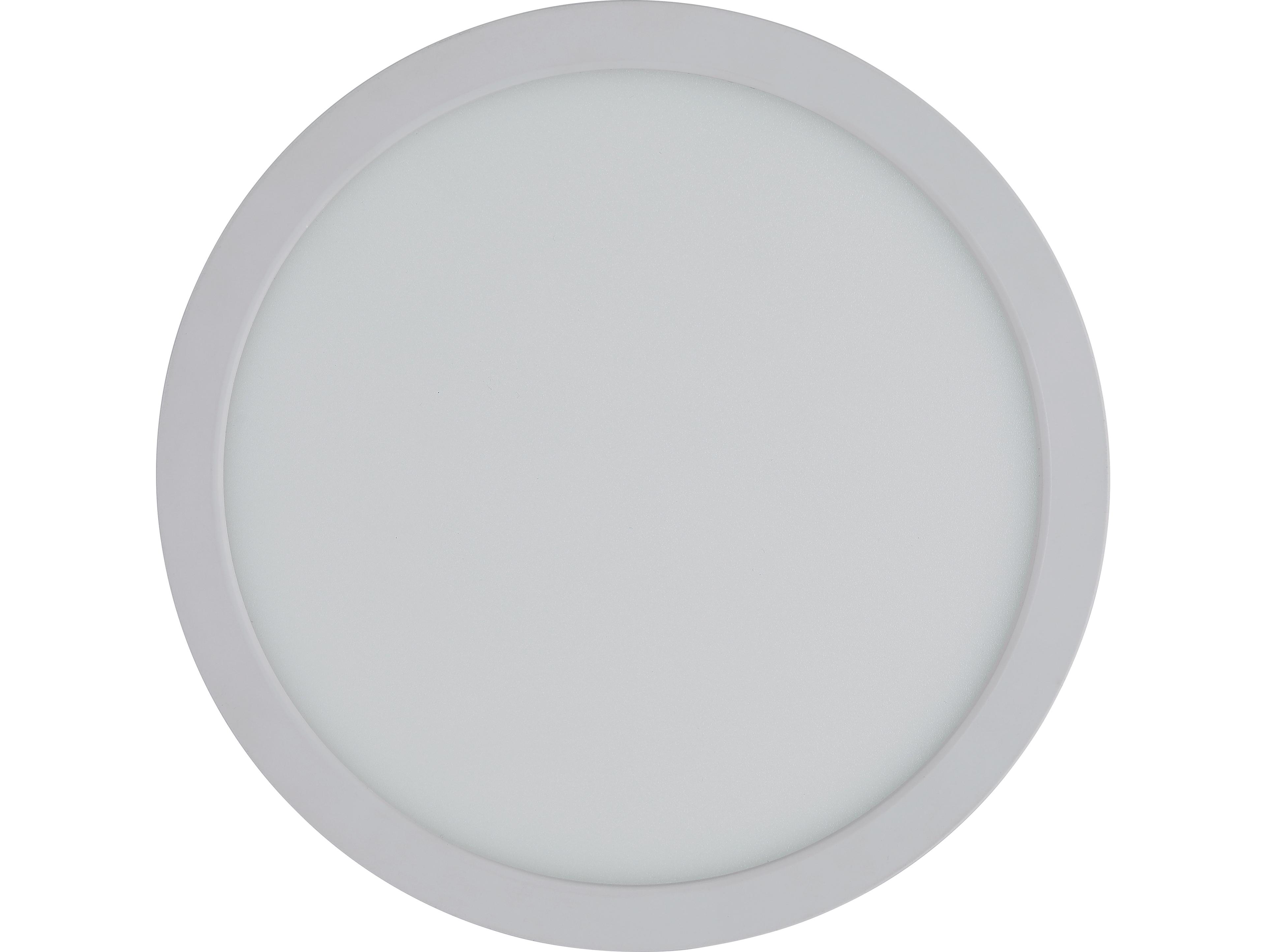 Craftmade Slim Line Ii 1-Light White Round Flush Mount