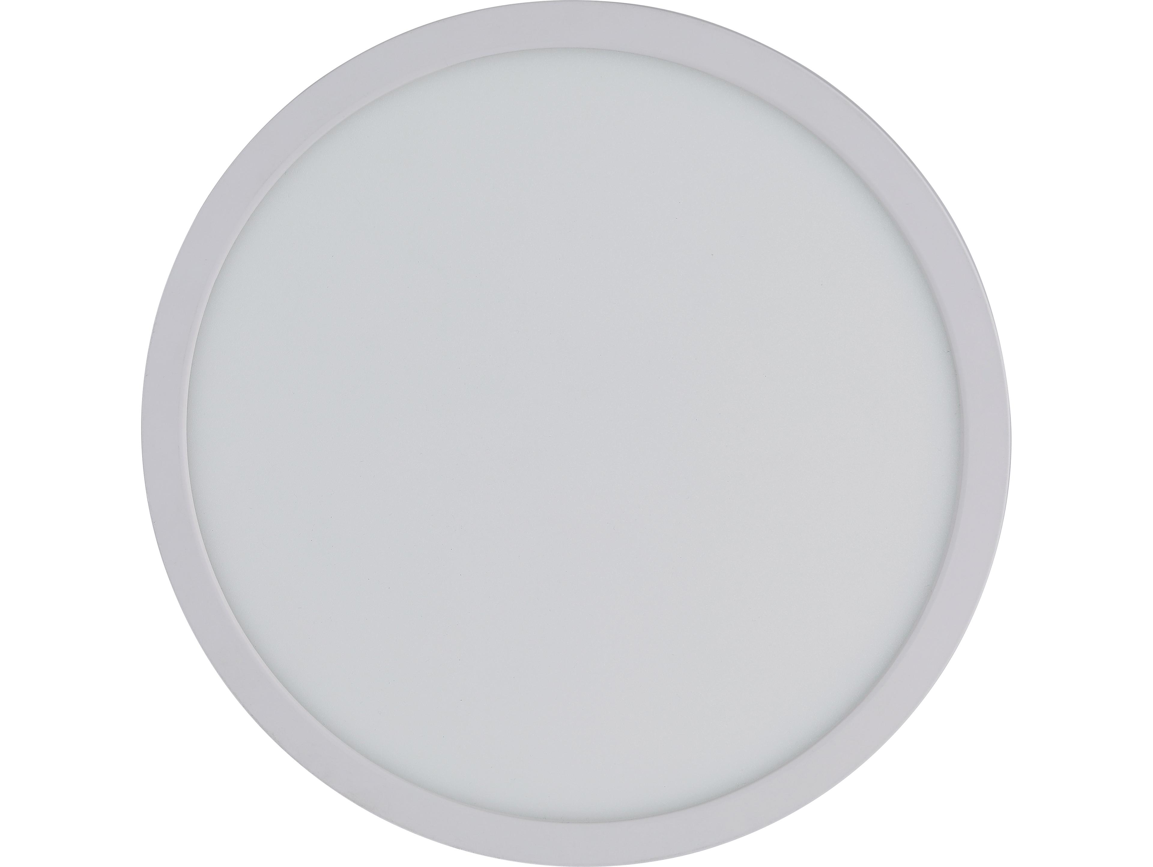 Craftmade Slim Line Ii 1-Light White Round Flush Mount