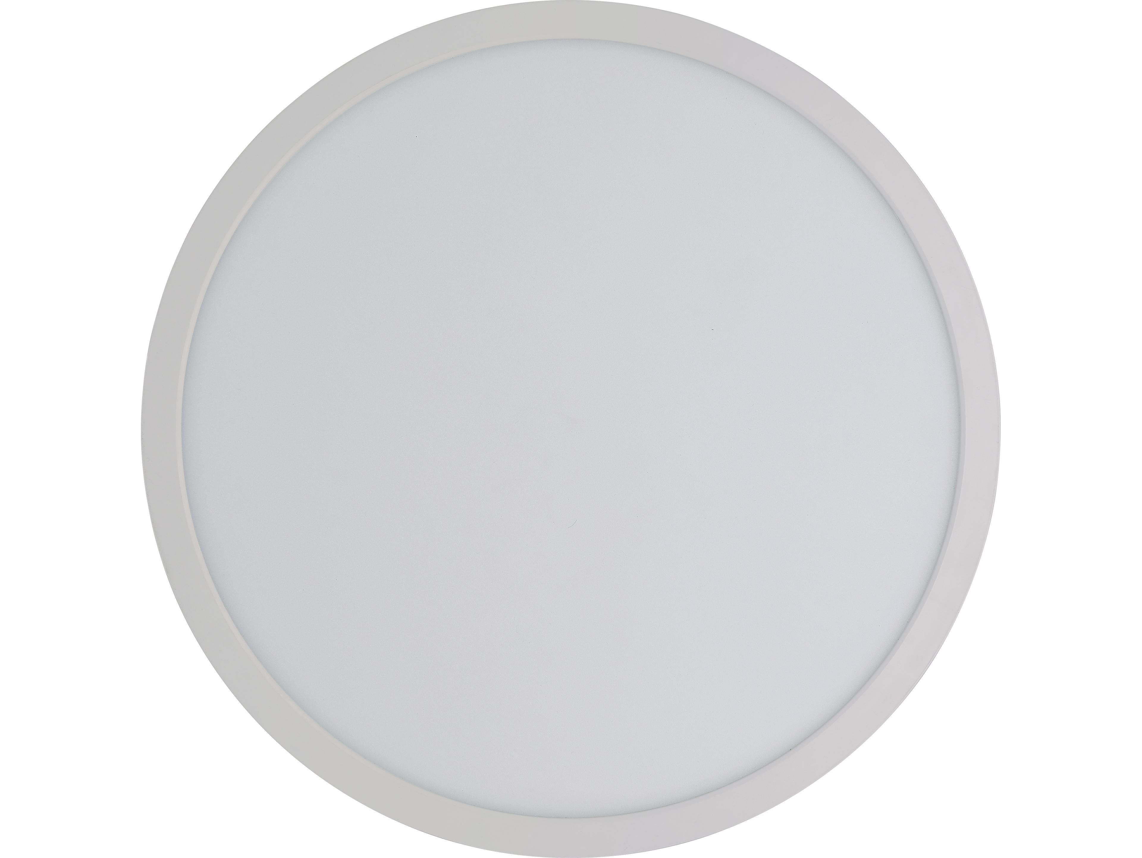 Craftmade Slim Line Ii 1-Light White Round Flush Mount