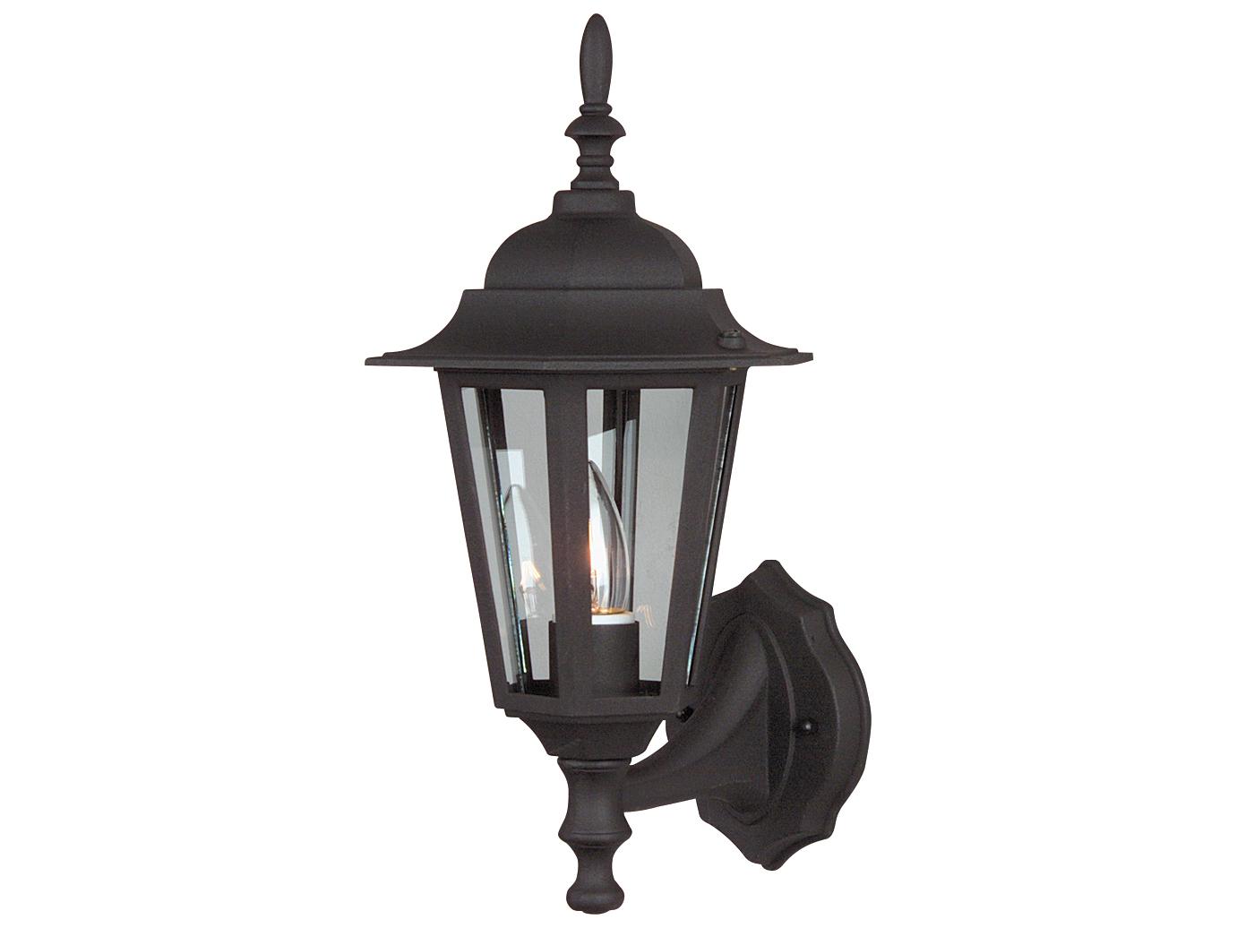 Craftmade Straight Glass 1 - Light Outdoor Wall Light