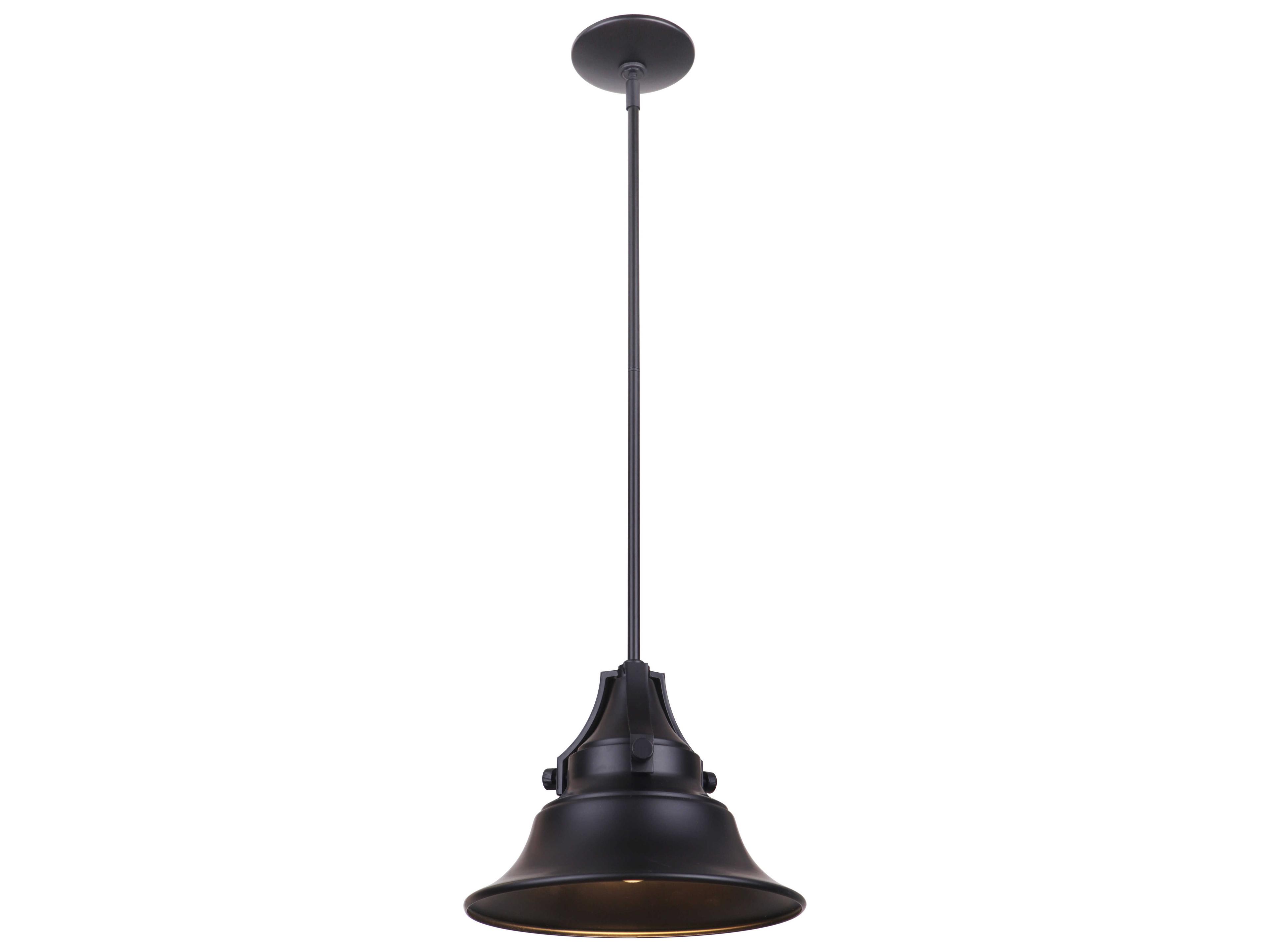 Craftmade Union 1-Light Midnight Black Pendant