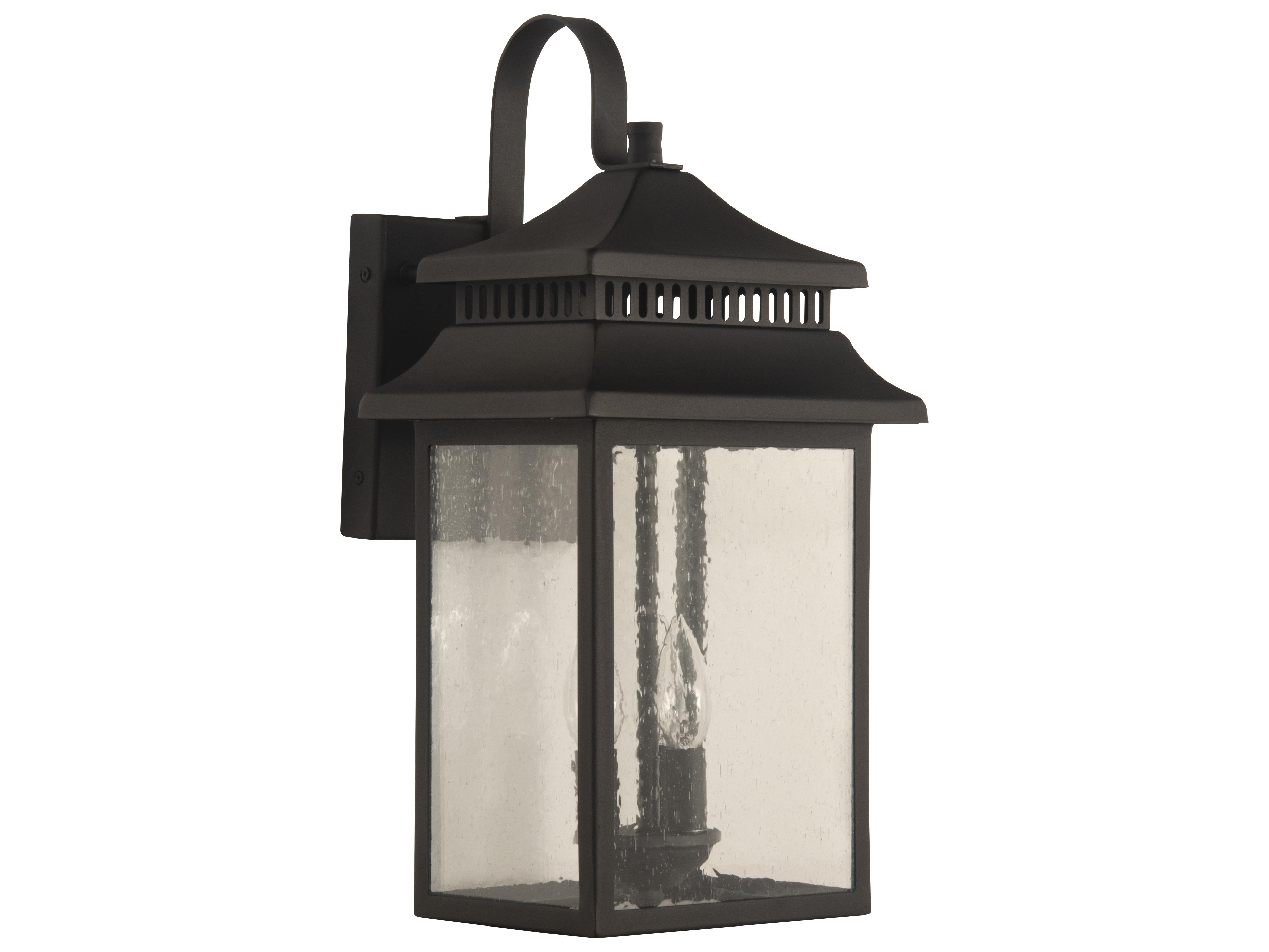 Craftmade Crossbend 3 - Light Outdoor Wall Light