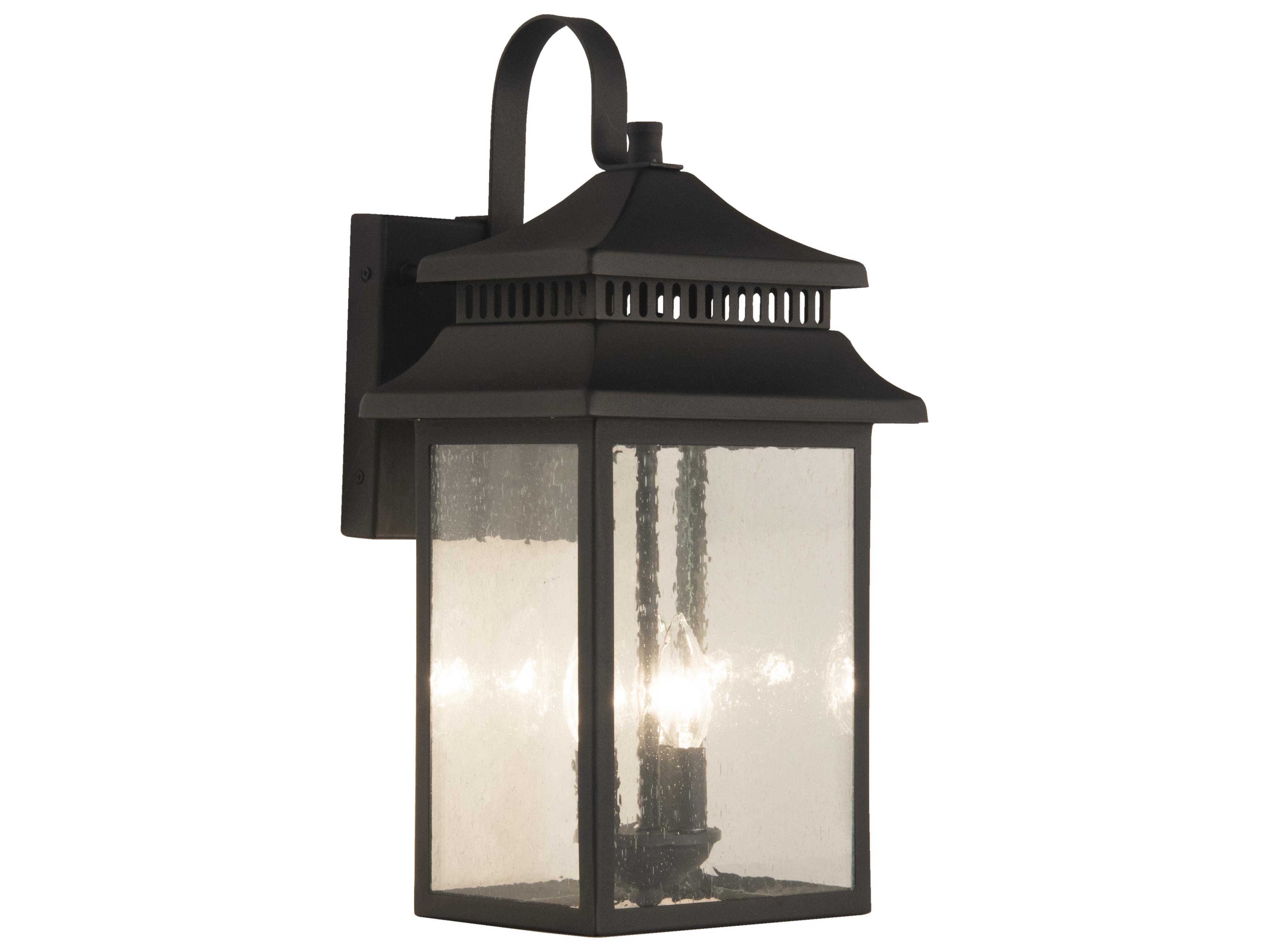 Craftmade Crossbend 3 - Light Outdoor Wall Light