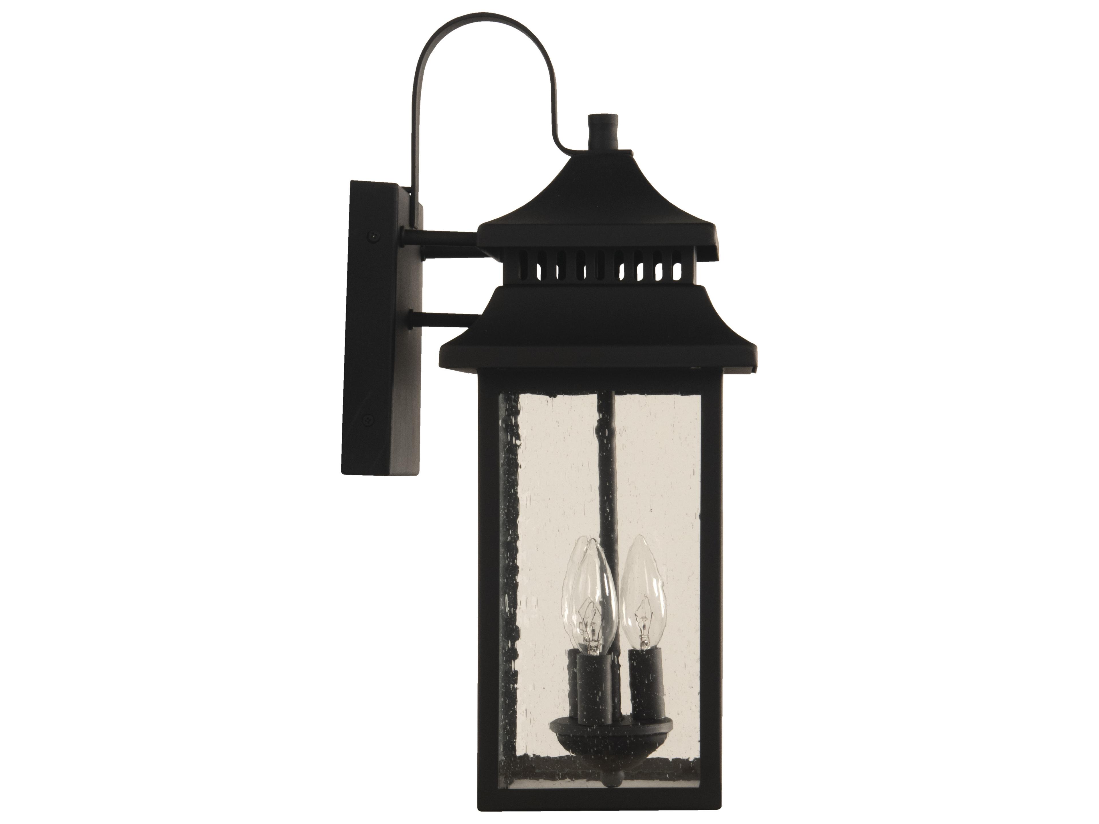 Craftmade Crossbend 3 - Light Outdoor Wall Light