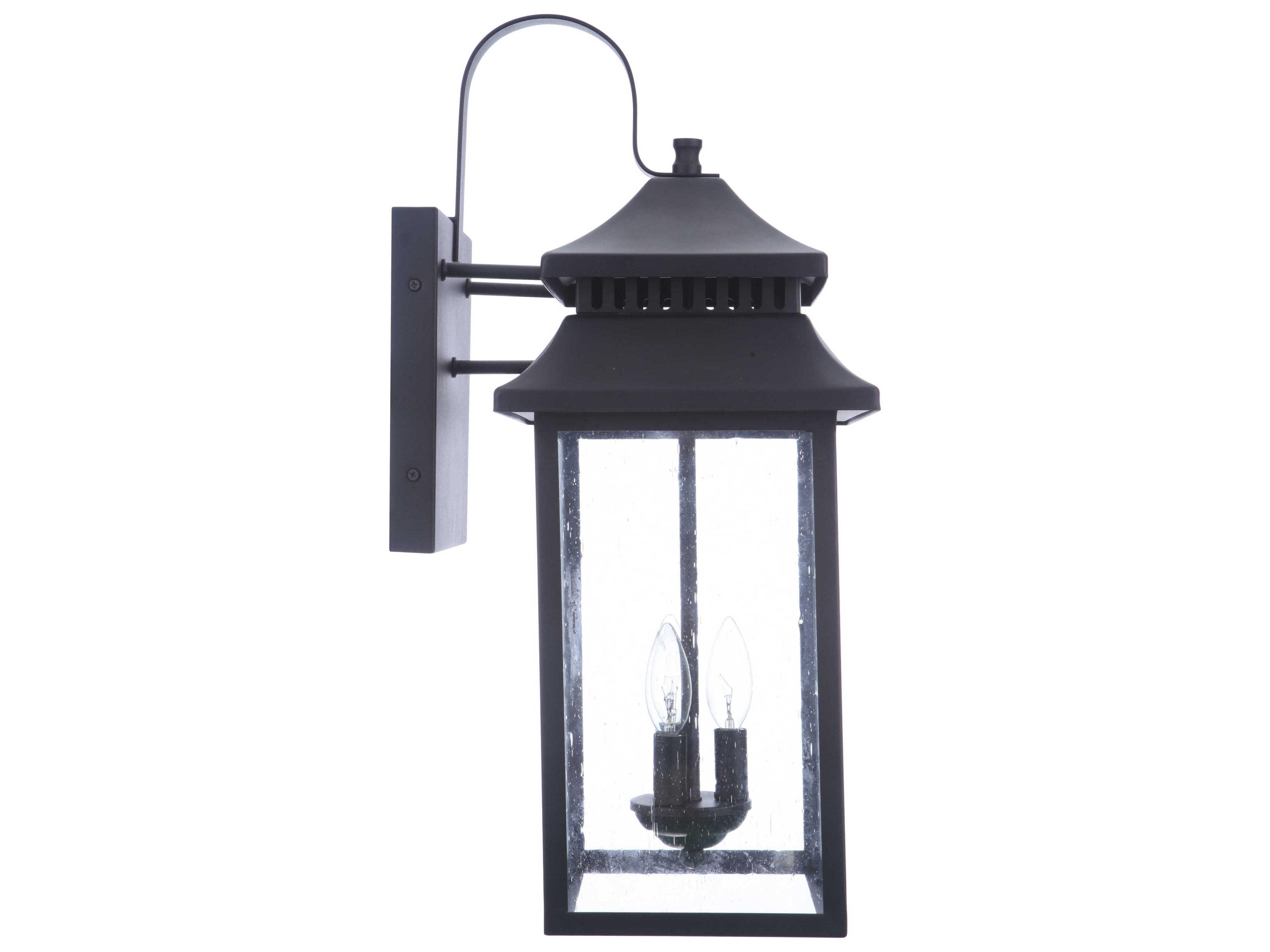 Craftmade Crossbend 3 - Light Outdoor Wall Light