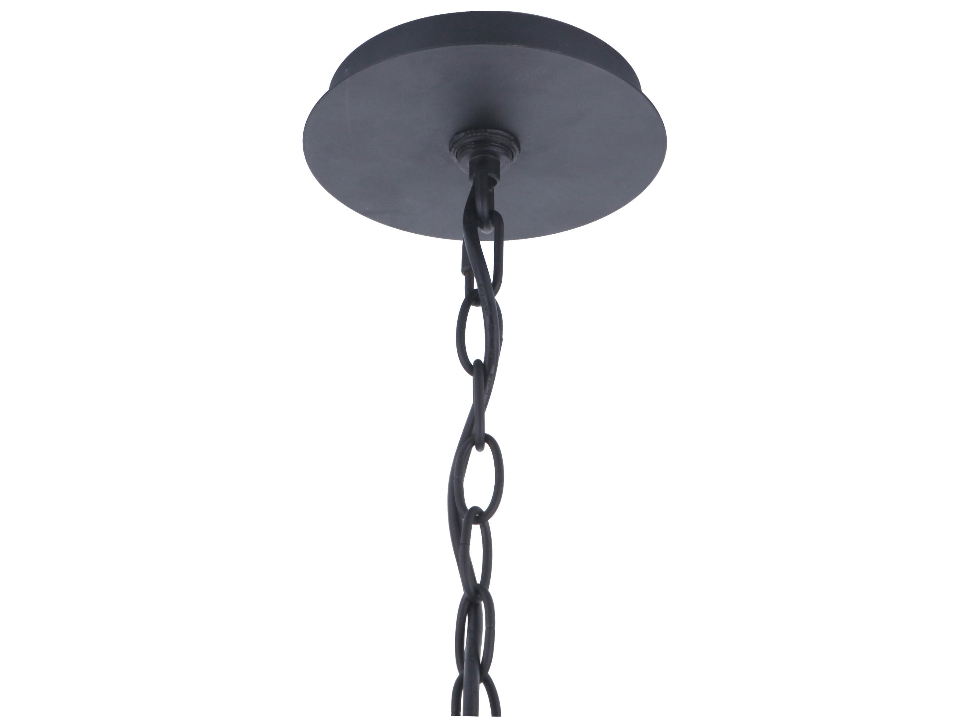 Craftmade Laclede 1-Light Midnight Black Glass Mini Pendant