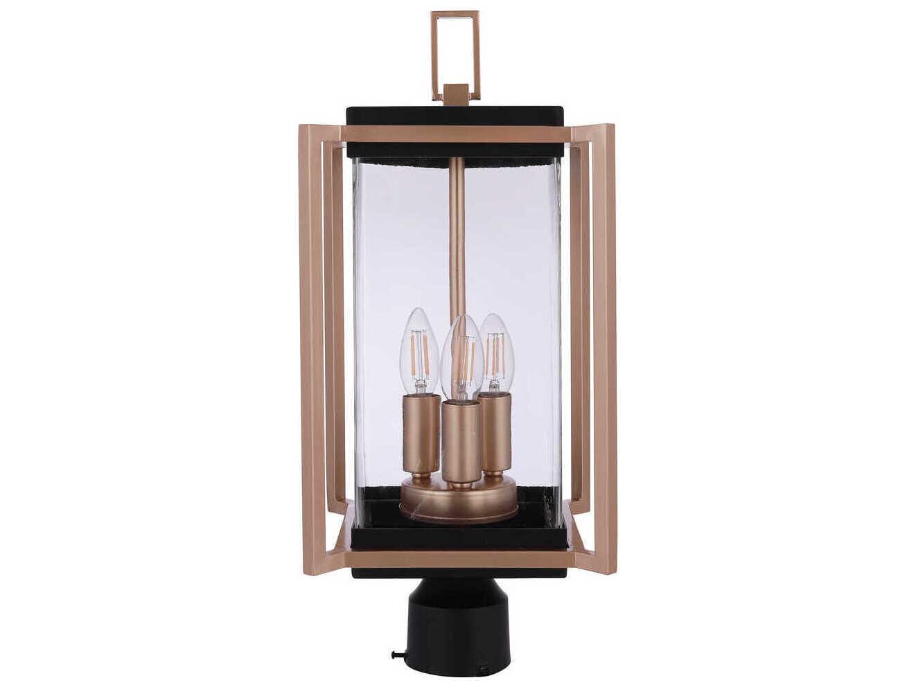 Craftmade Metalwork 3-Light Outdoor Post Light