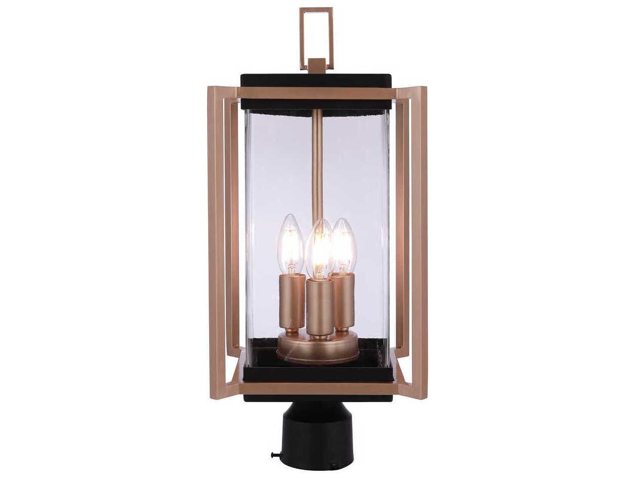 Craftmade Metalwork 3-Light Outdoor Post Light