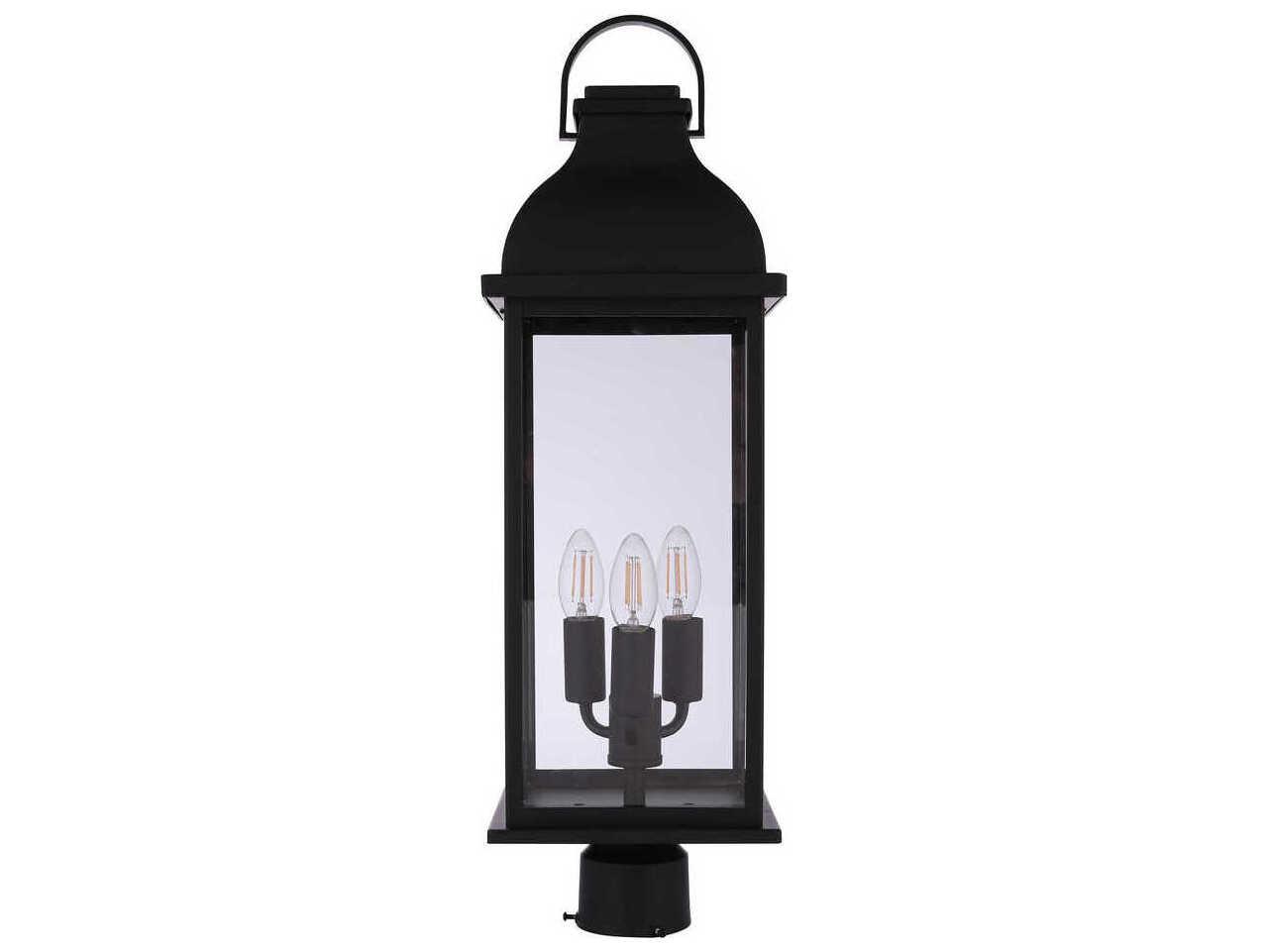 Craftmade Bent Tree 3-Light Outdoor Post Light