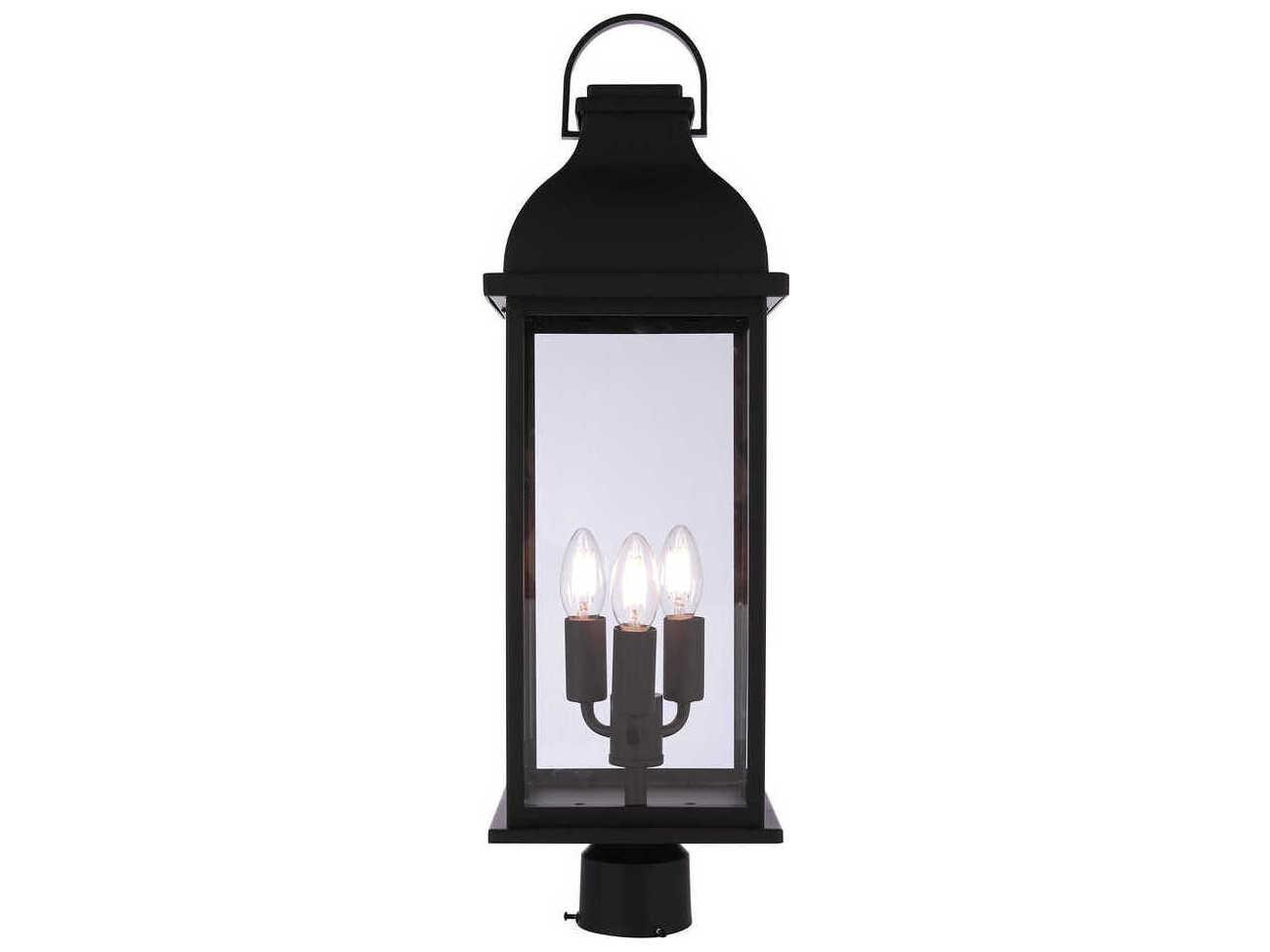 Craftmade Bent Tree 3-Light Outdoor Post Light