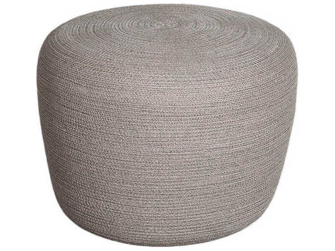 Cane Line Circle Small Footstool