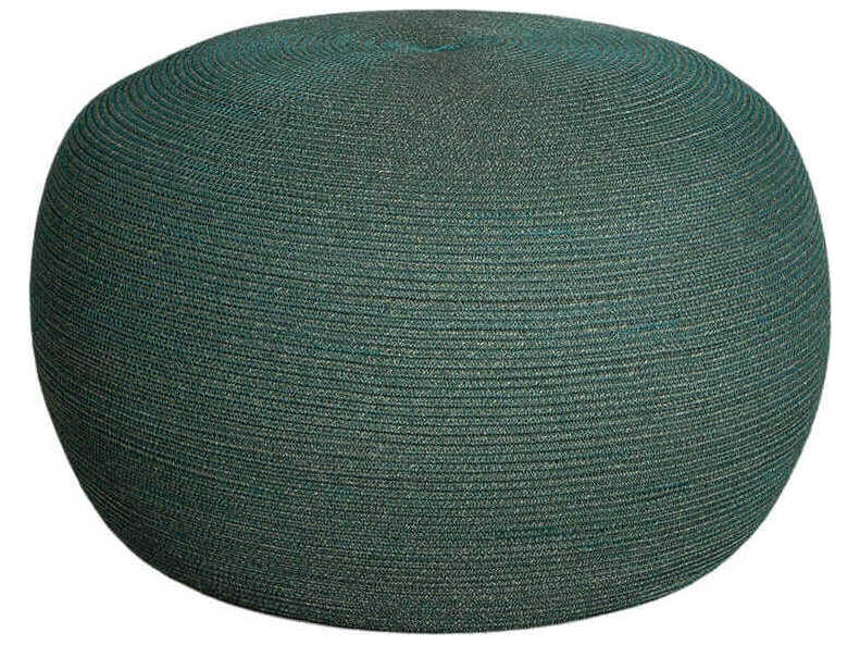 Cane Line Circle Large Footstool