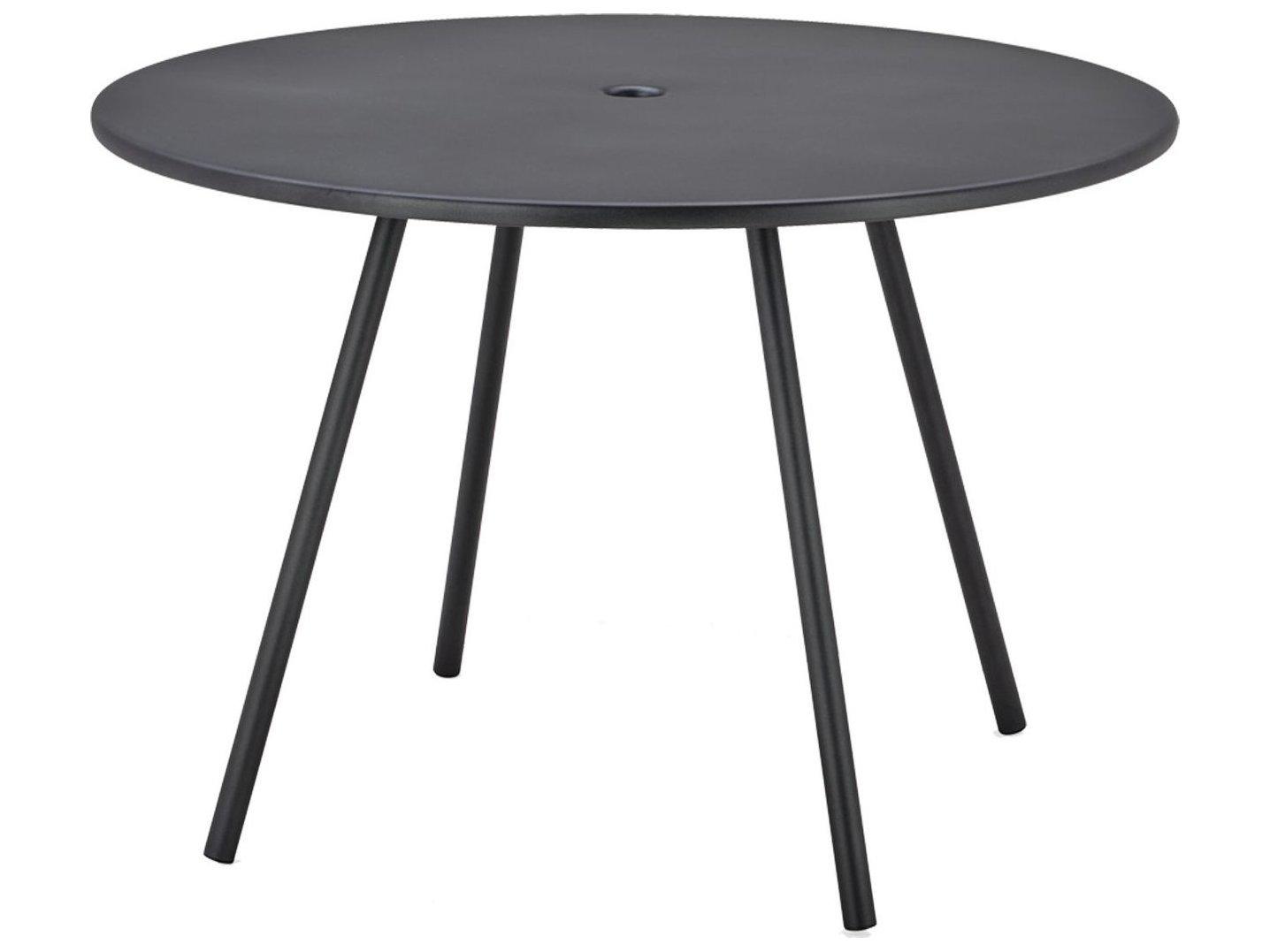 Cane Line Outdoor Area Aluminum Round Dining Table