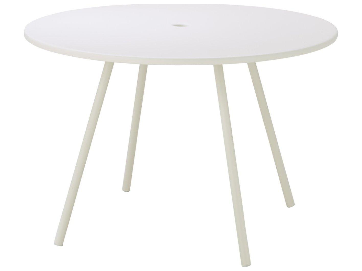 Cane Line Outdoor Area Aluminum Round Dining Table