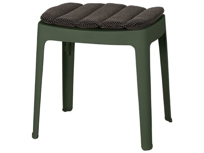 Cane Line Outdoor Cut Aluminum Stackable Stool