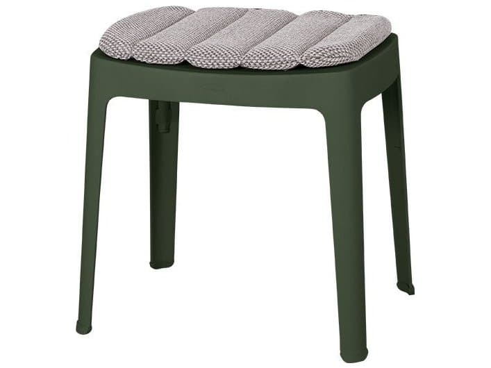 Cane Line Outdoor Cut Aluminum Stackable Stool