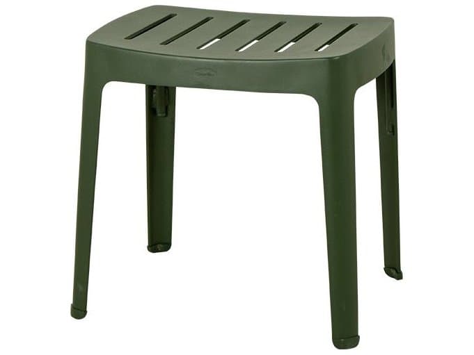 Cane Line Outdoor Cut Aluminum Stackable Stool