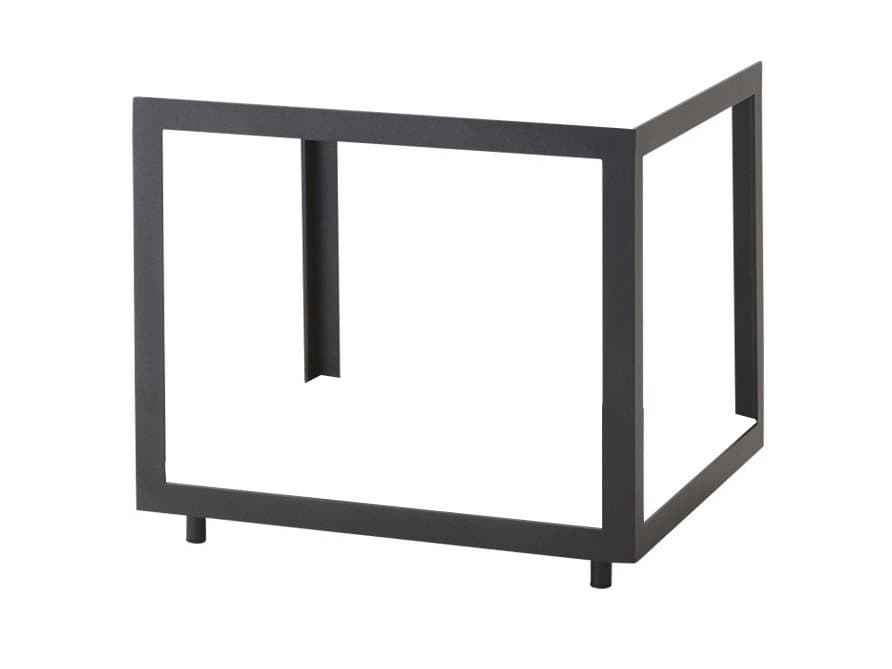 Cane Line Outdoor Level Aluminum Small Coffee Table Base