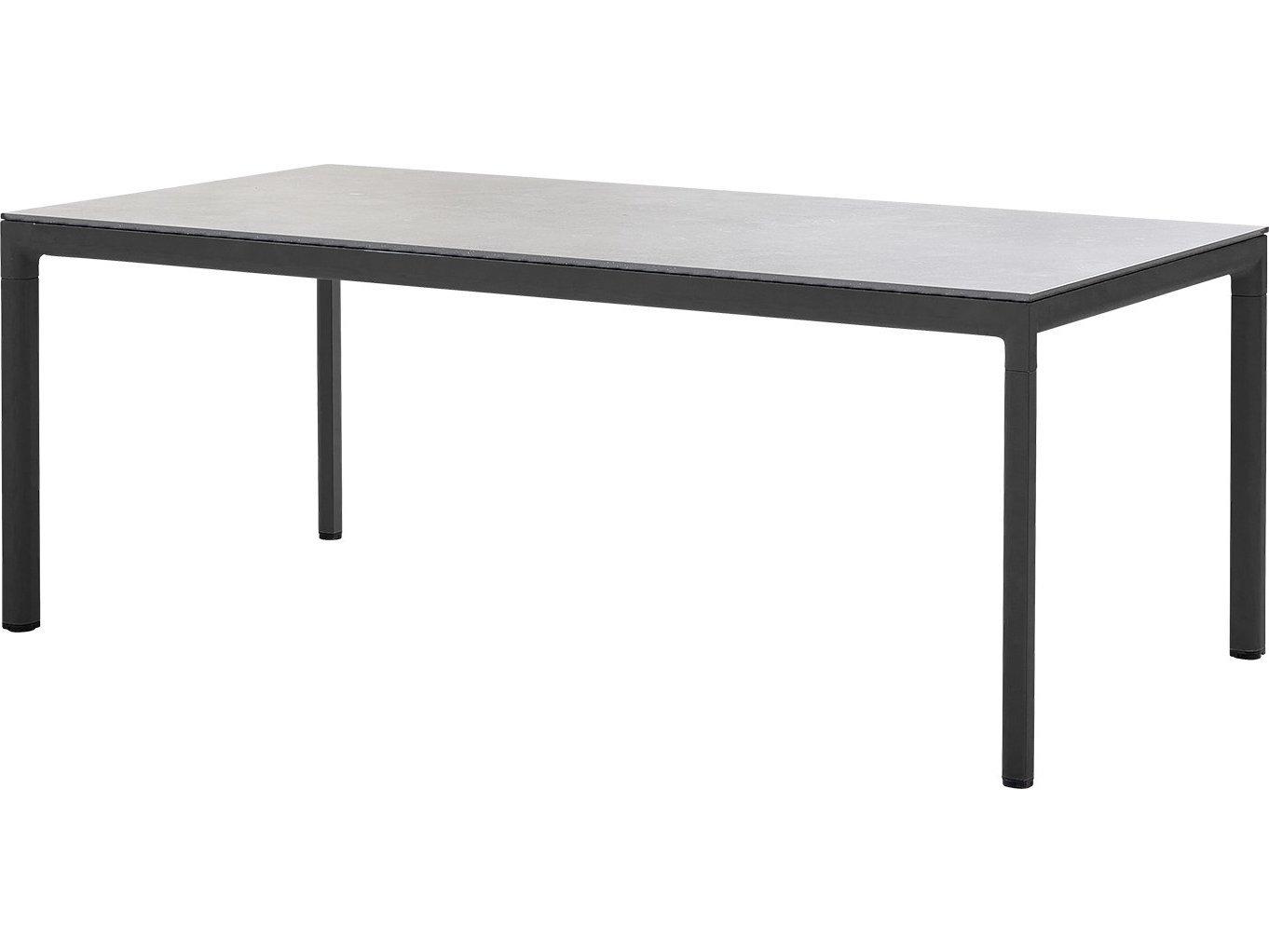 Cane Line Outdoor Drop Aluminum Dining Table Base