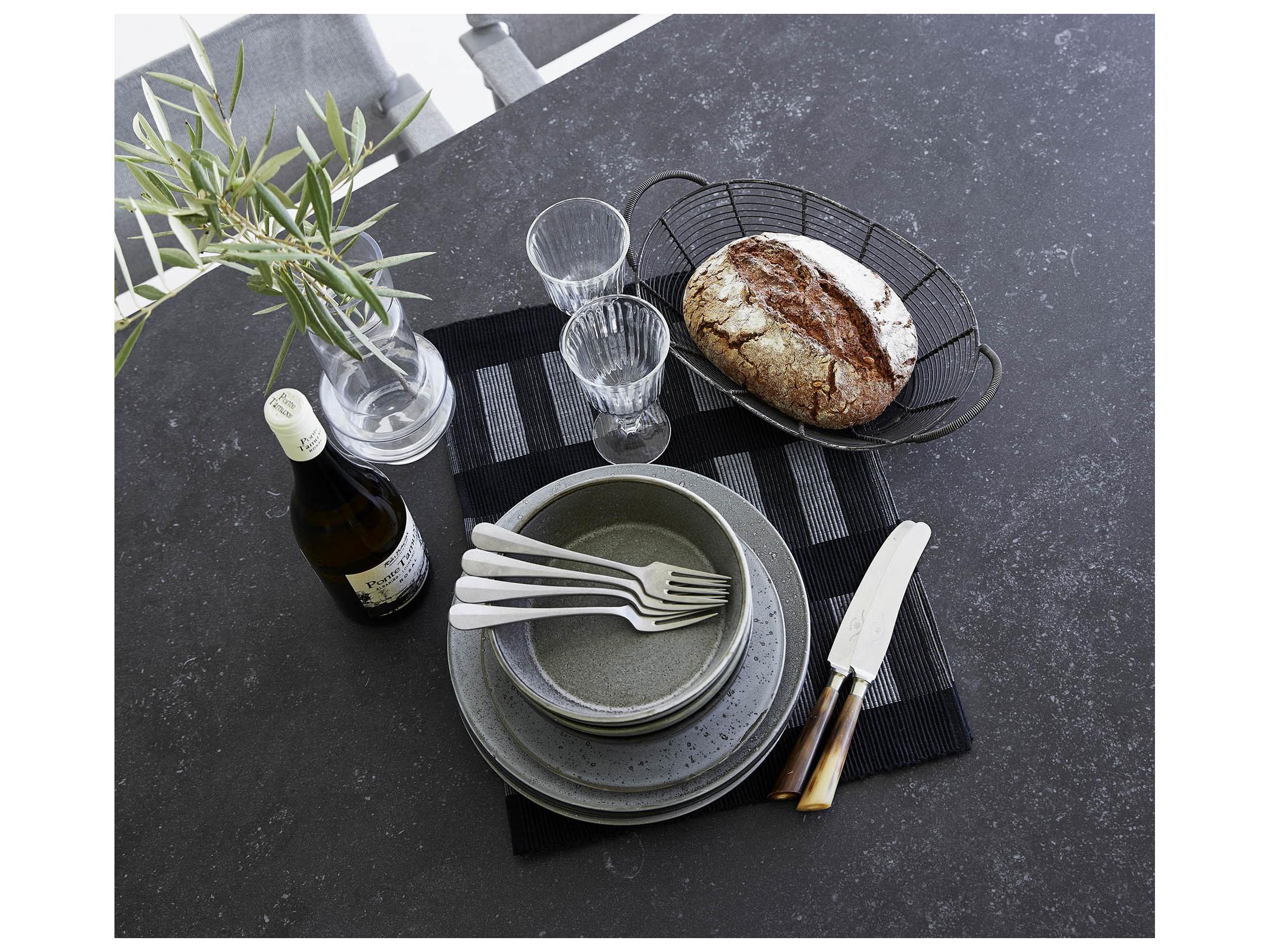 Cane Line Outdoor Drop Aluminum Dining Table Base