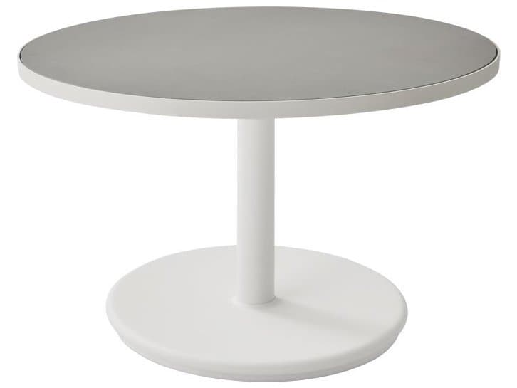 Cane Line Outdoor Go Aluminum Small Coffee Table Base