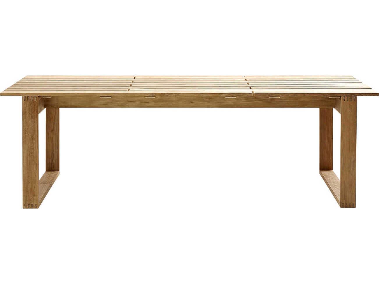 Cane Line Outdoor Endless Teak Rectangular Dining Table