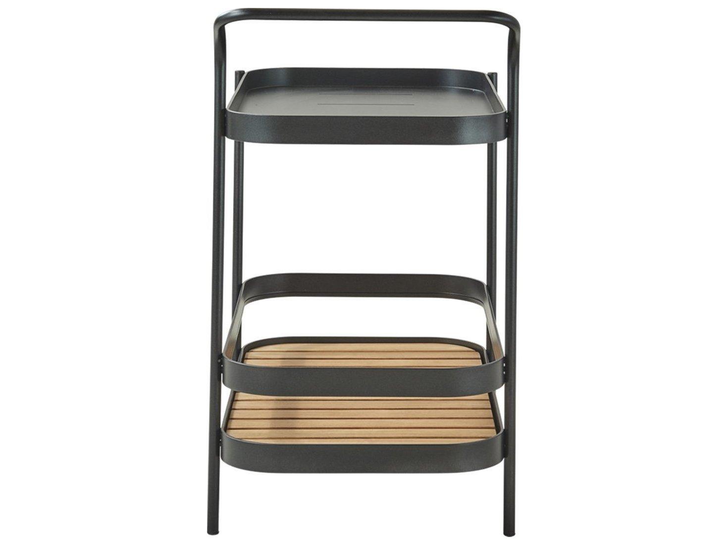 Cane Line Outdoor Roll Aluminum Bar Trolley