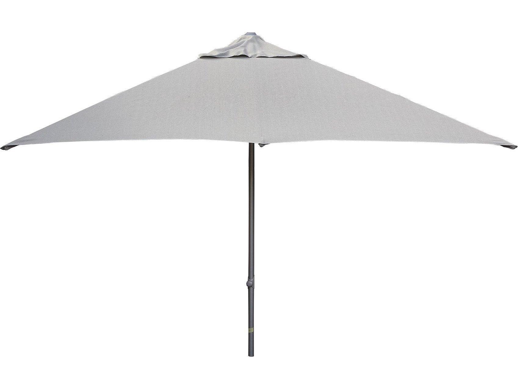 Cane Line Outdoor Major Aluminum 9.8 Foot Round Umbrella with Slide System