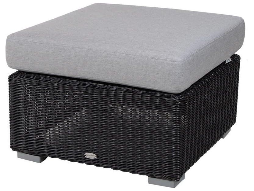 Cane Line Outdoor Chester Wicker 23'' Square Coffee Table/Footstool