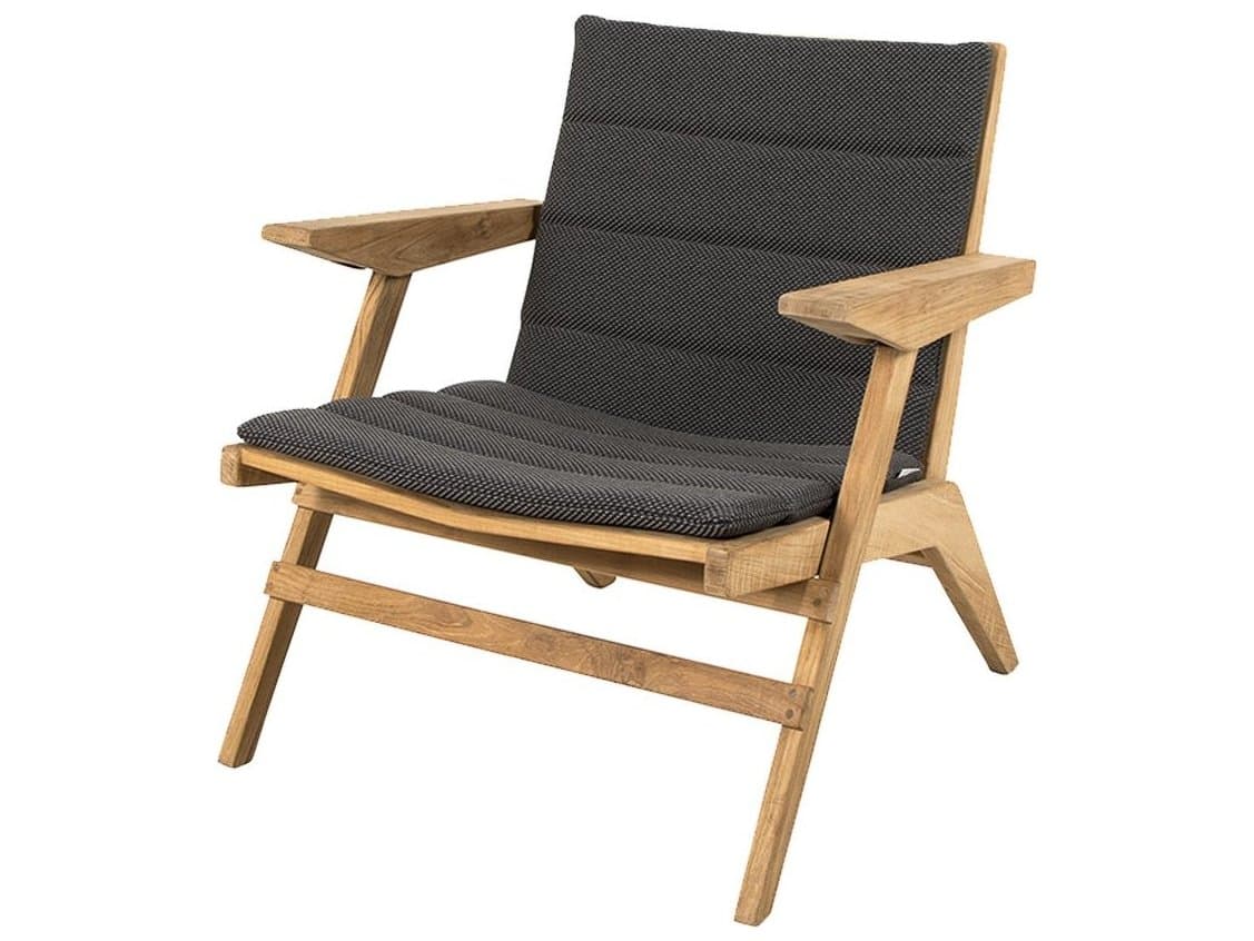 Cane Line Outdoor Flip Teak Lounge Chair