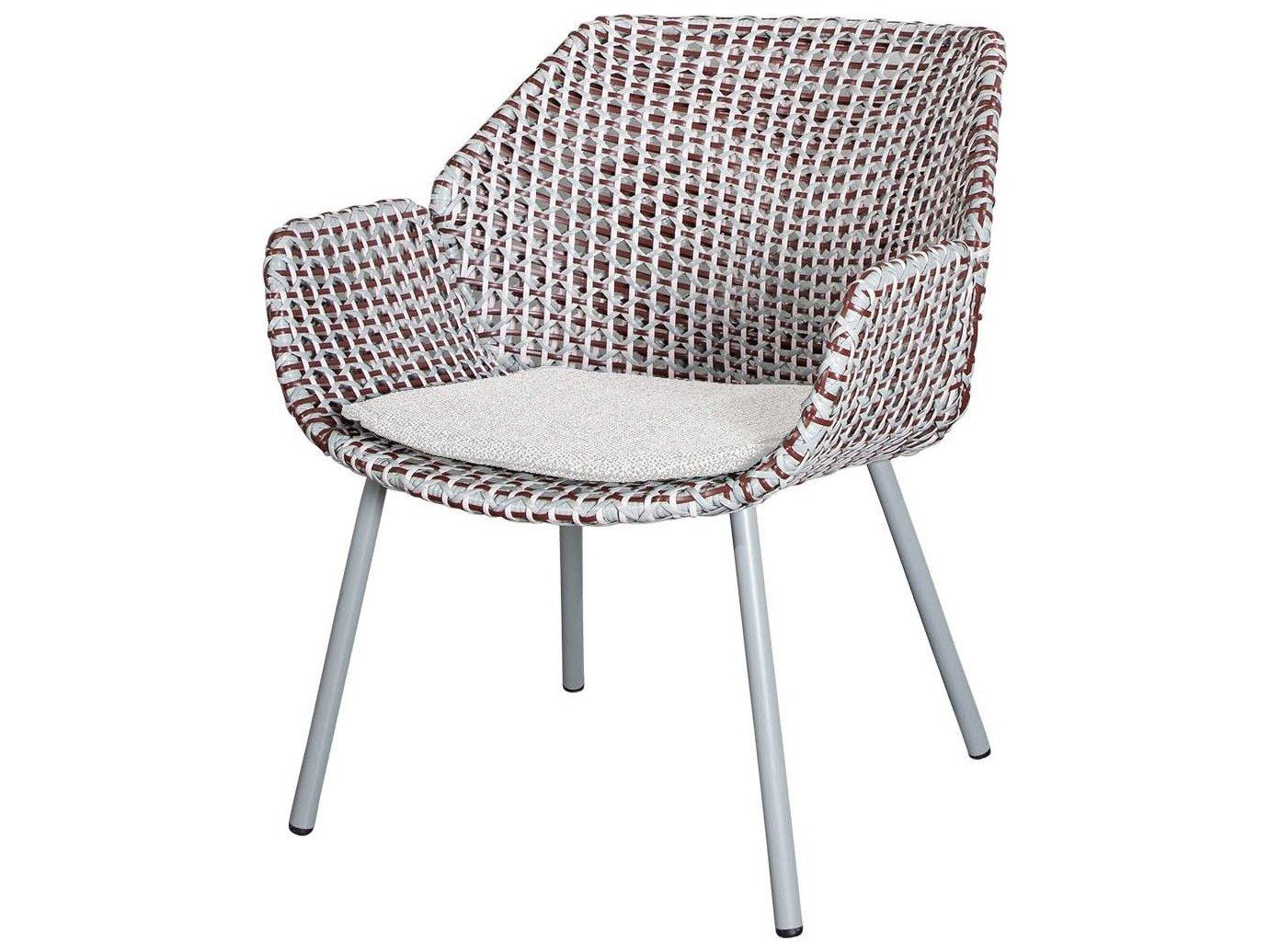 Cane Line Outdoor Vibe Aluminum Wicker Lounge Chair