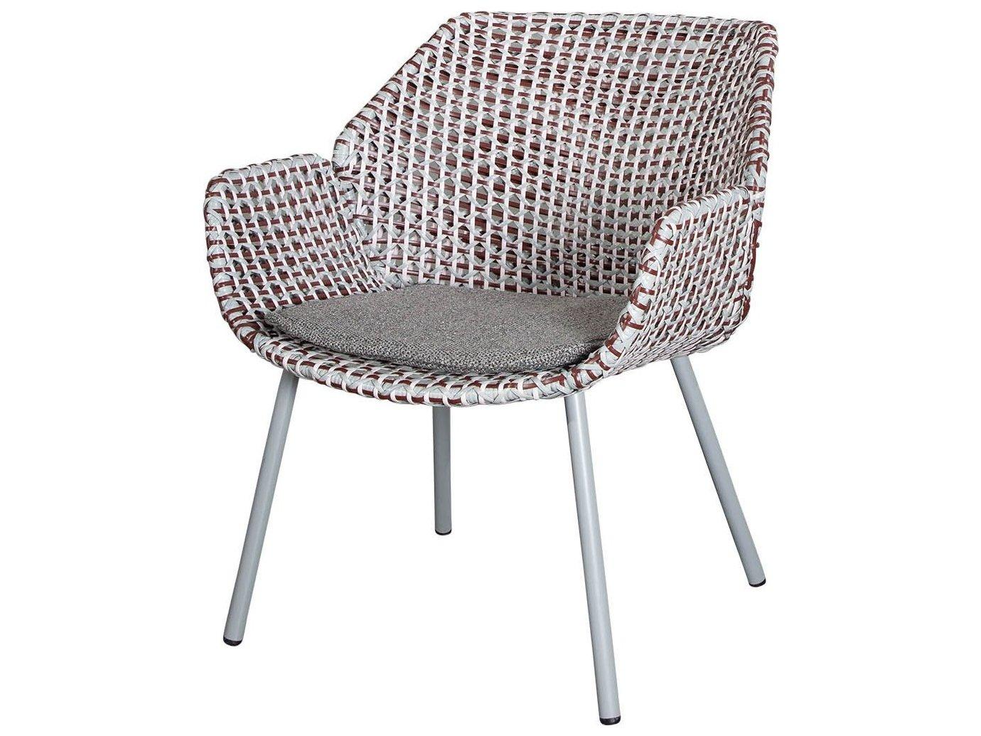 Cane Line Outdoor Vibe Aluminum Wicker Lounge Chair