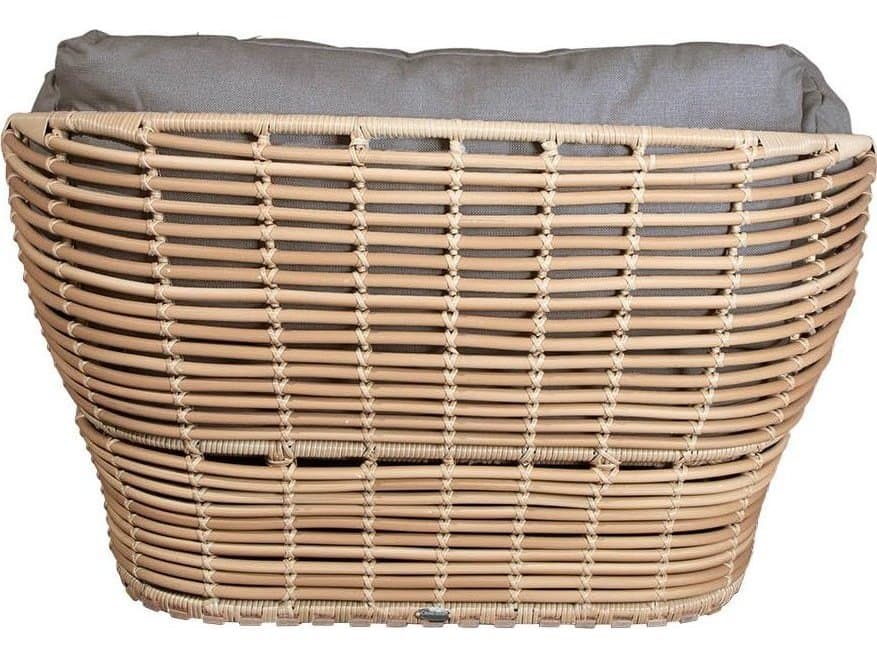 Cane Line Outdoor Basket Wicker Lounge Chair