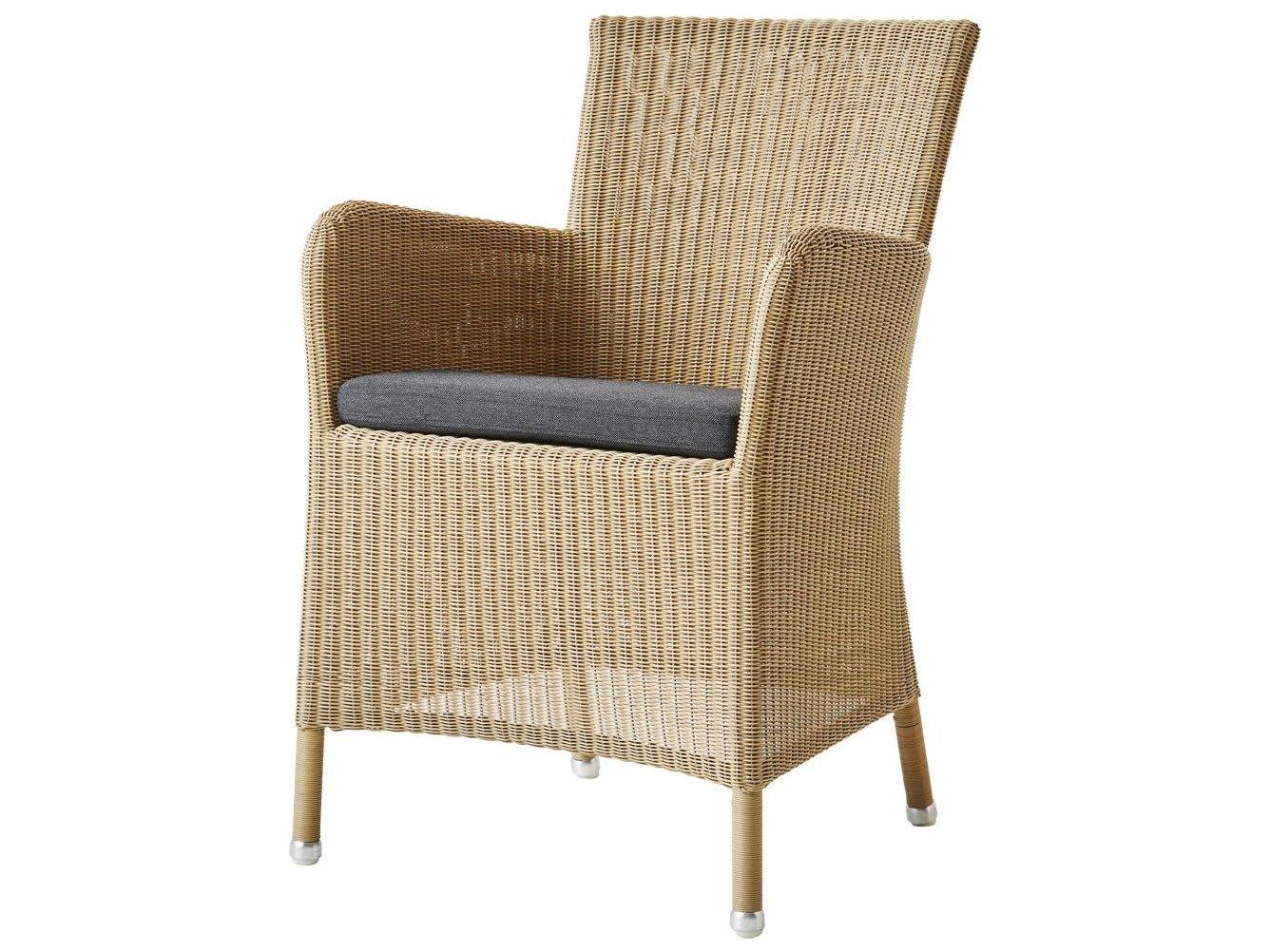 Cane Line Outdoor Hampstead Wicker Dining Arm Chair