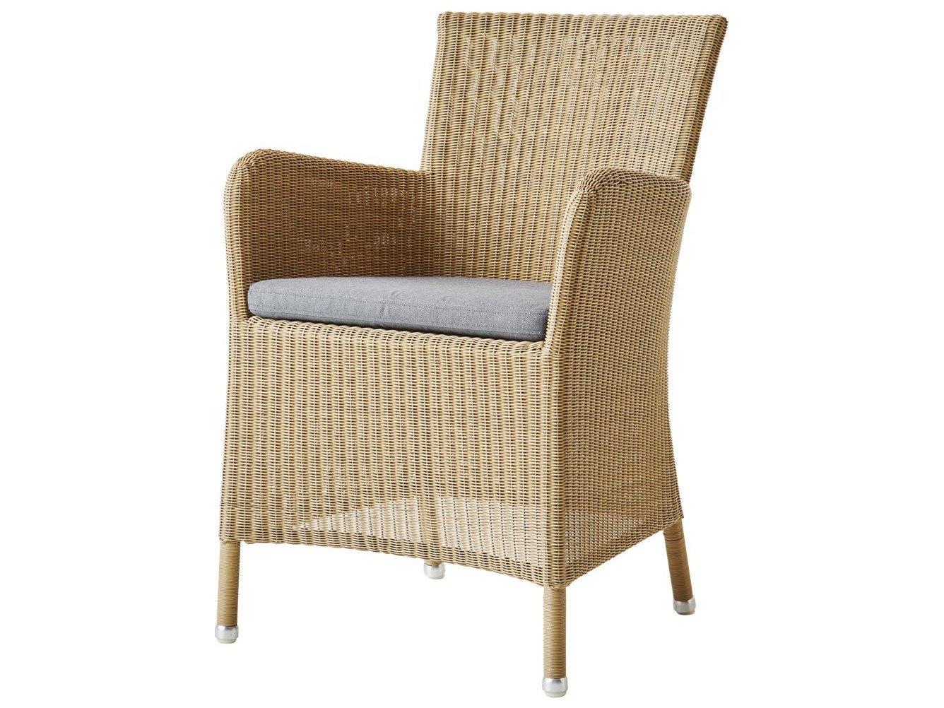 Cane Line Outdoor Hampstead Wicker Dining Arm Chair