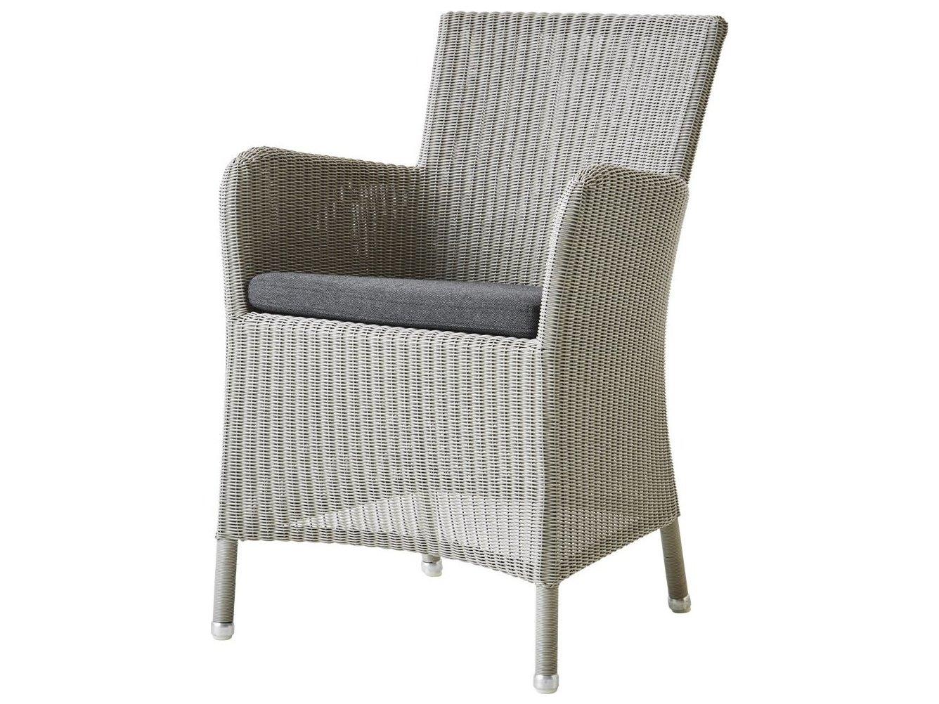 Cane Line Outdoor Hampstead Wicker Dining Arm Chair