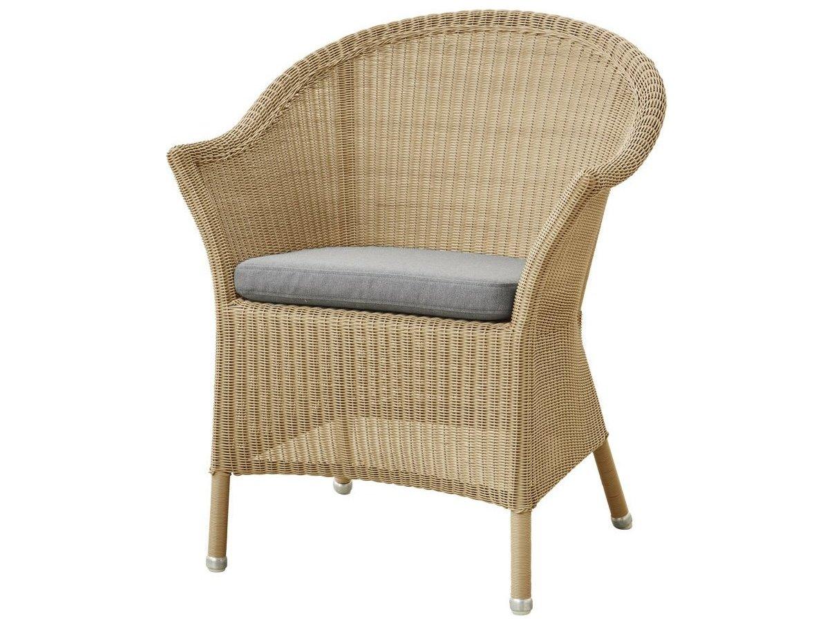 Cane Line Outdoor Lansing Wicker Dining Arm Chair