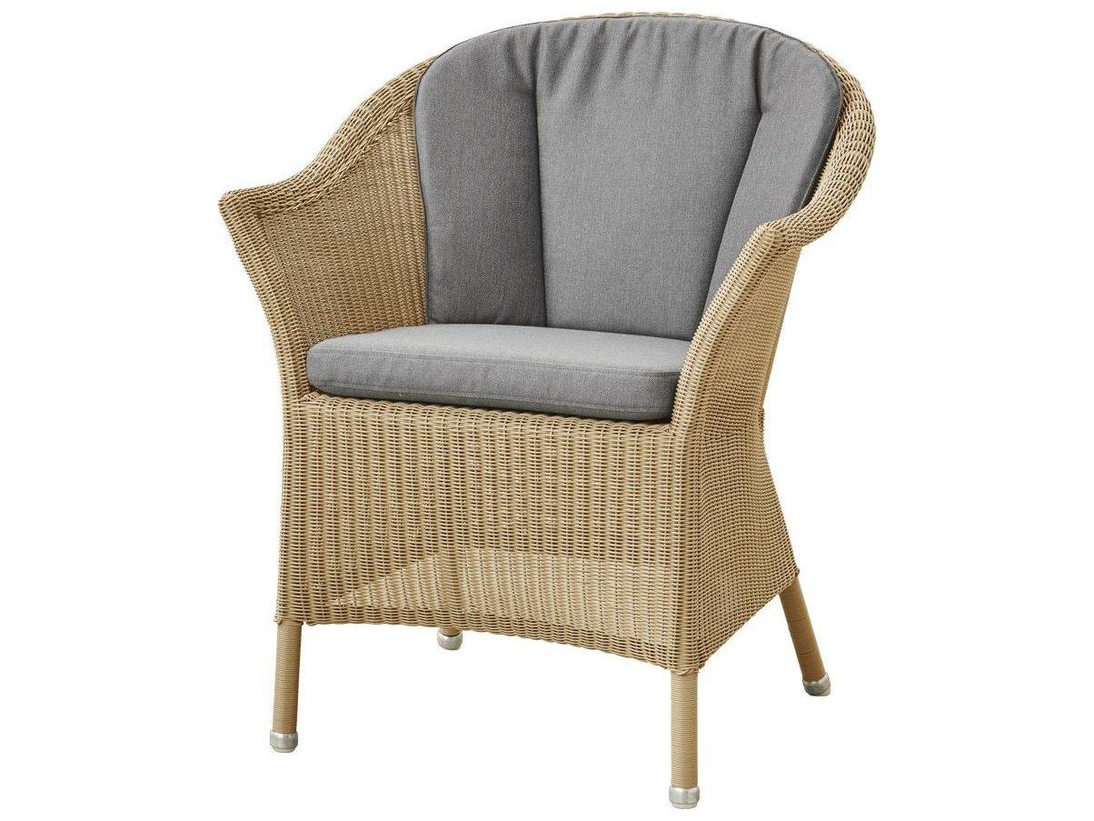 Cane Line Outdoor Lansing Wicker Dining Arm Chair