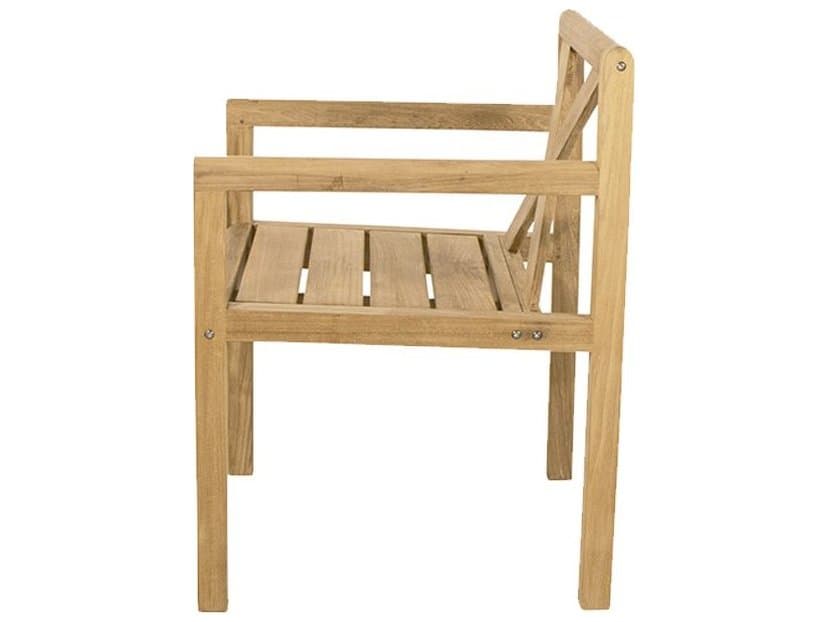 Cane Line Outdoor Grace Teak Dining Arm Chair
