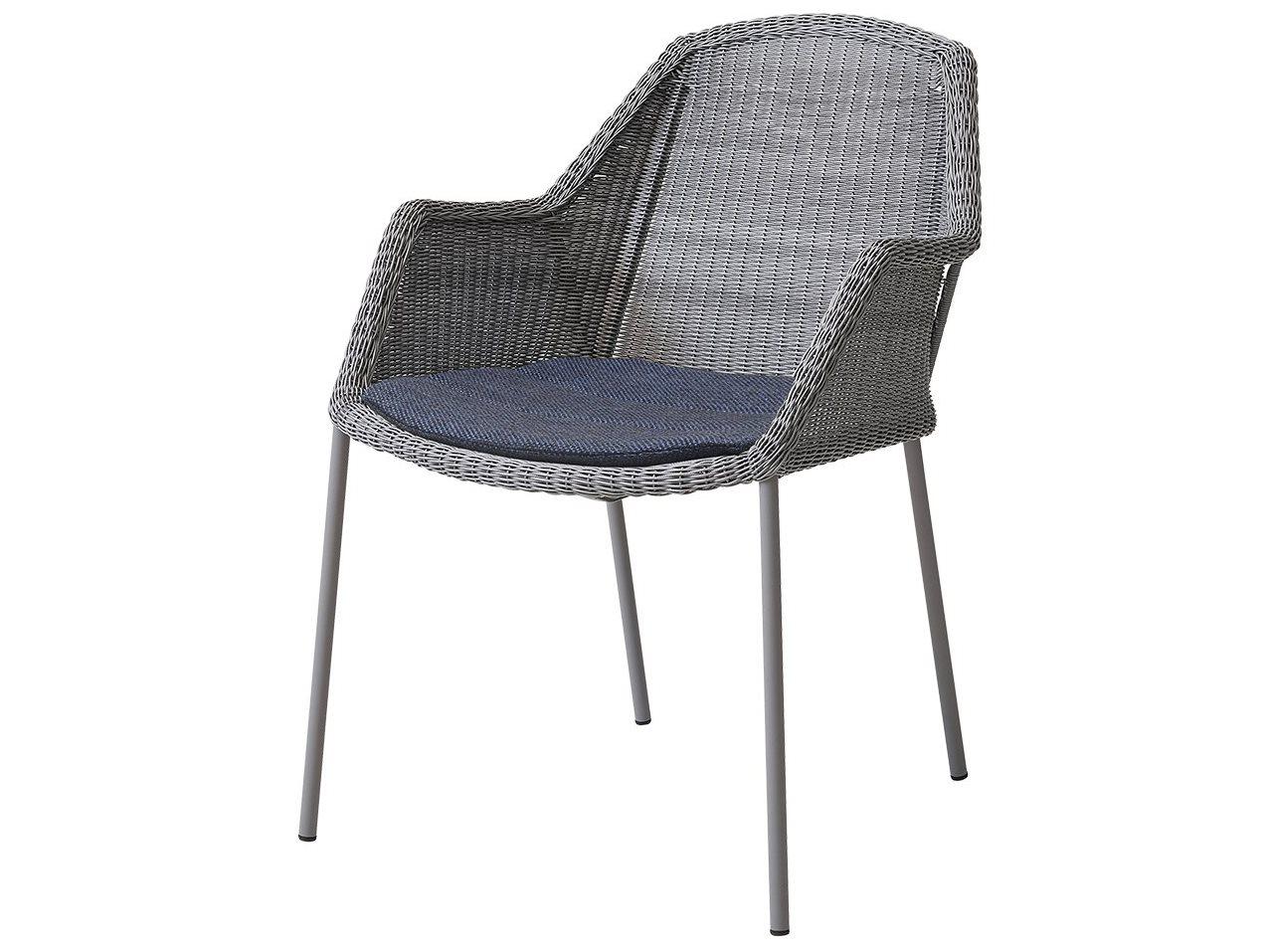 Cane Line Outdoor Breeze Aluminum Stackable Dining Arm Chair